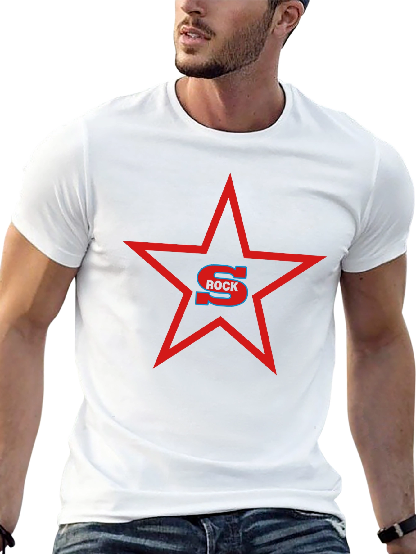 Rock Star Graphic Black T-Shirt