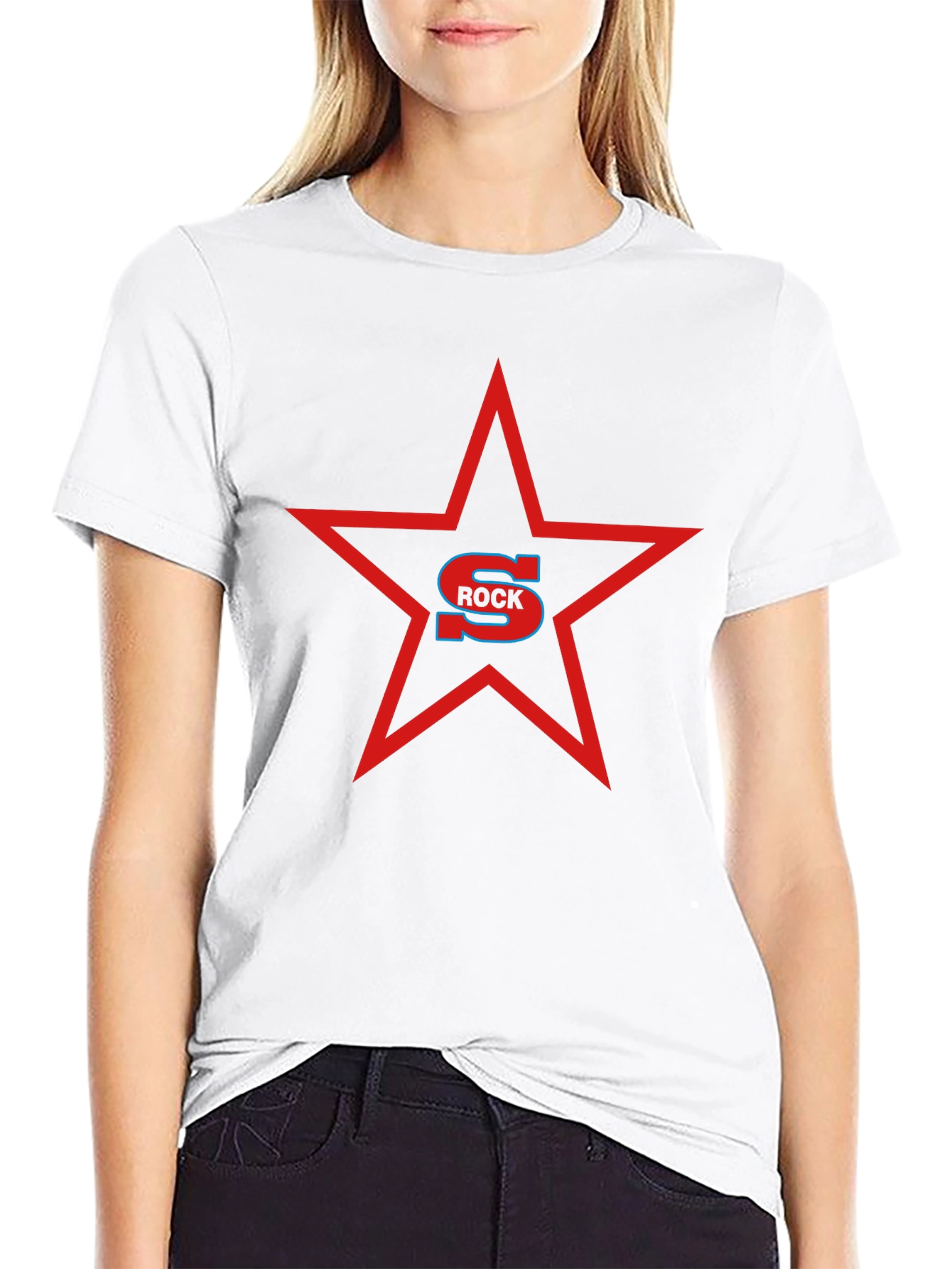 Rock Star Graphic Black T-Shirt