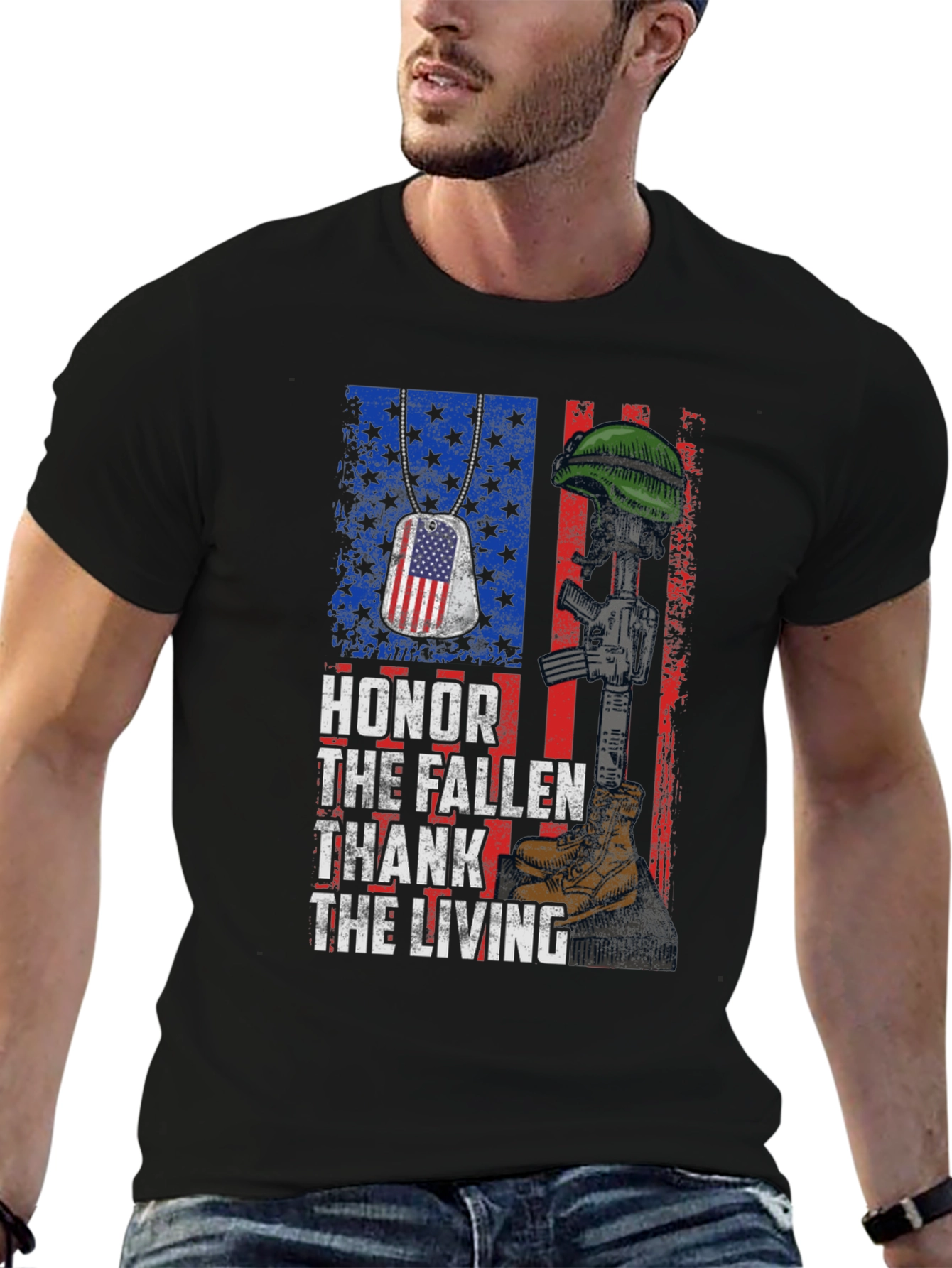 Honor the Fallen Veteran T-Shirt