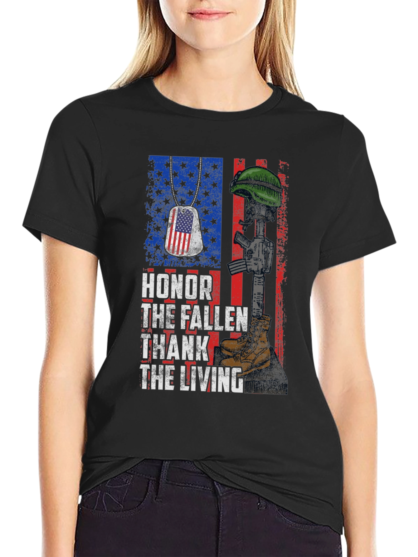 Honor the Fallen Veteran T-Shirt