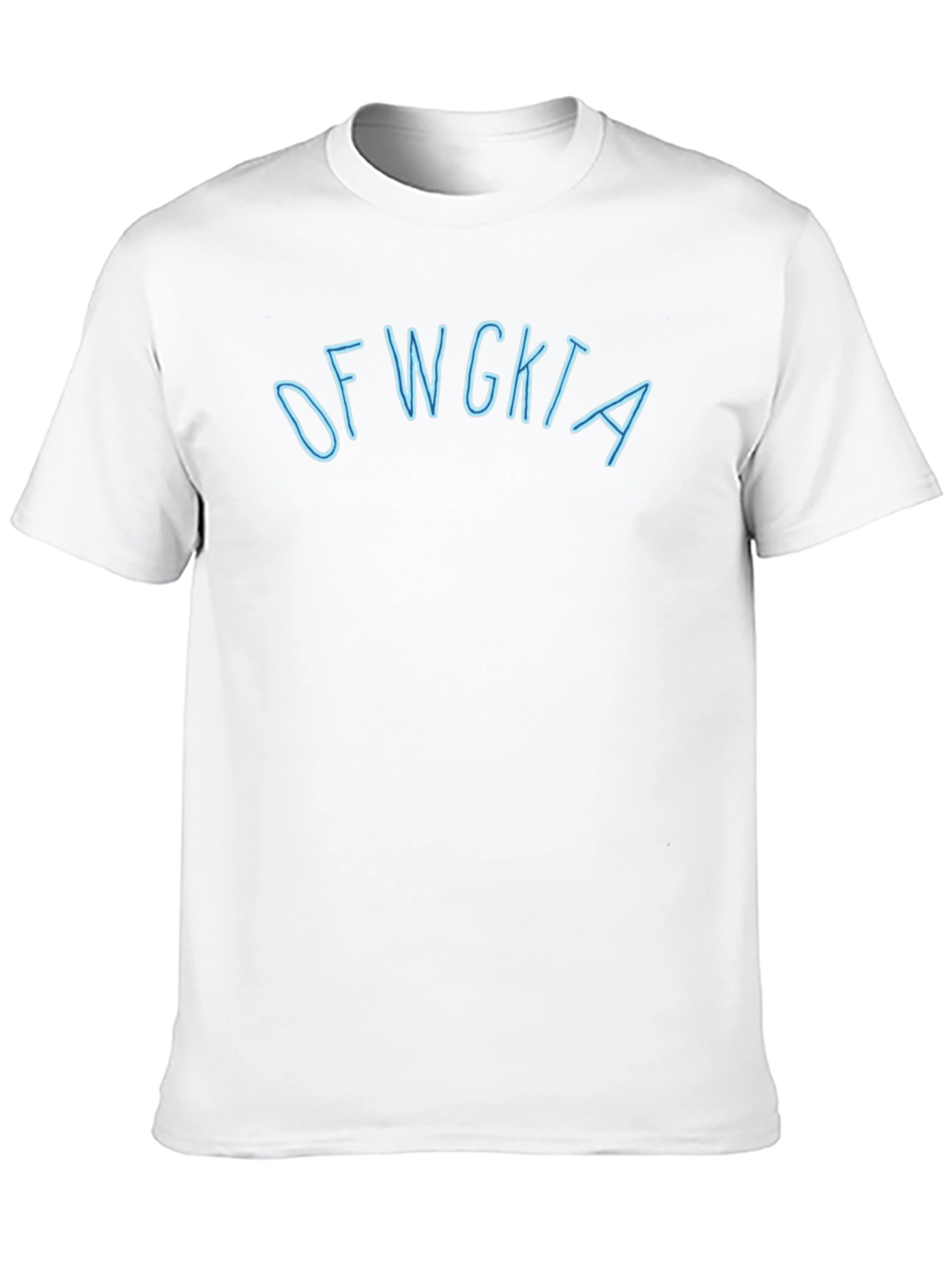 OFWGKTA Neon Script Black T-Shirt