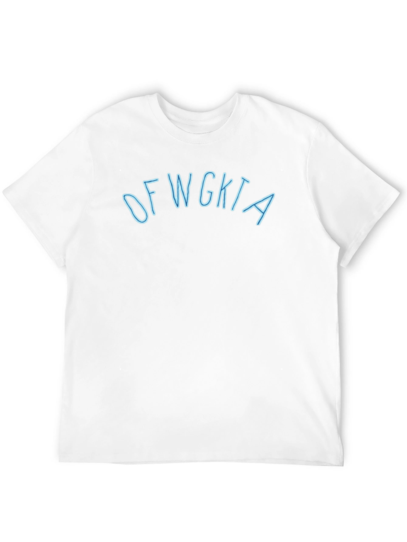 OFWGKTA Neon Script Black T-Shirt