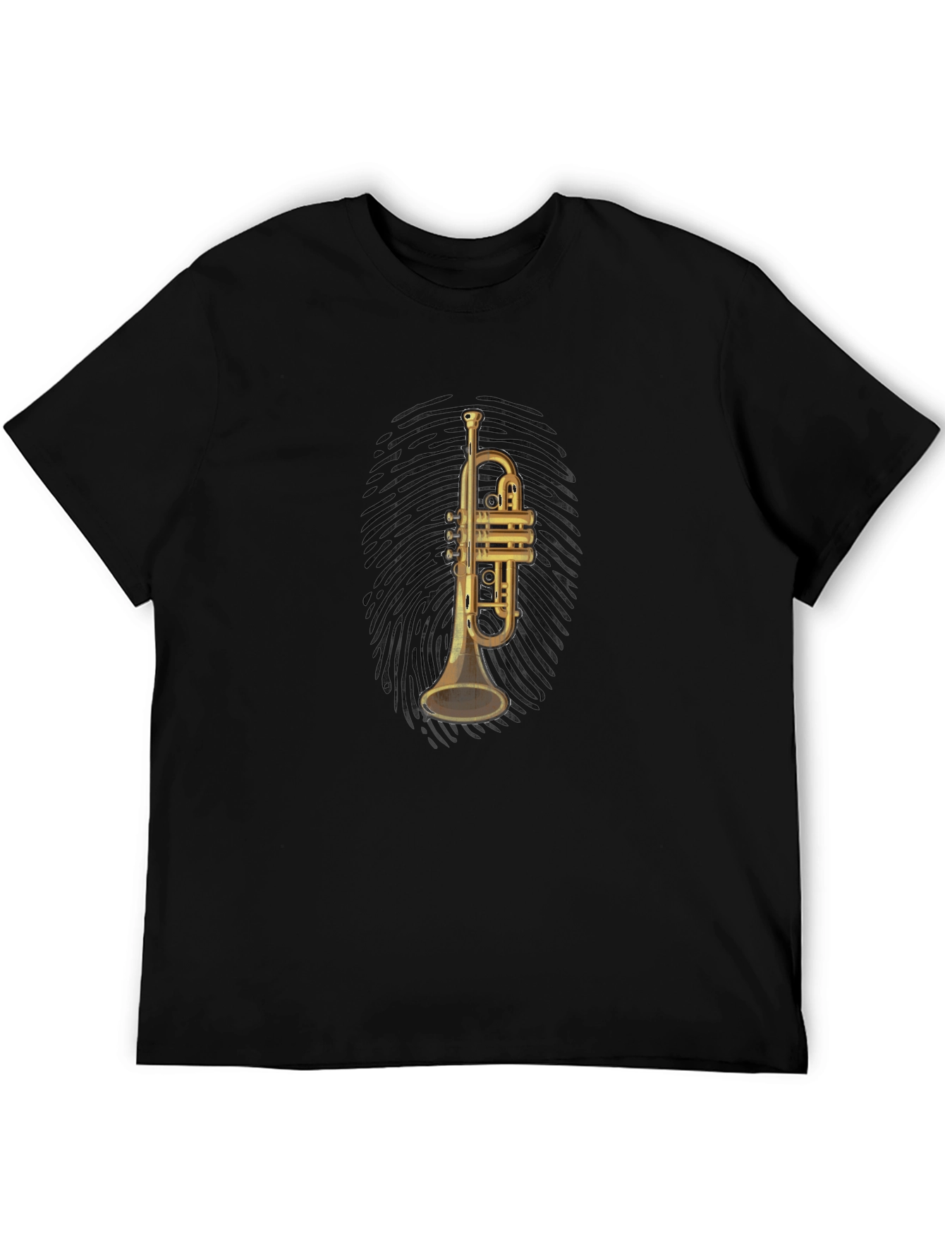 Trumpet Fingerprint Graphic Tee