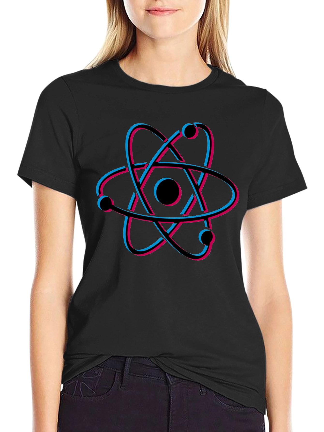 Atom Graphic Tee - Science T-Shirt