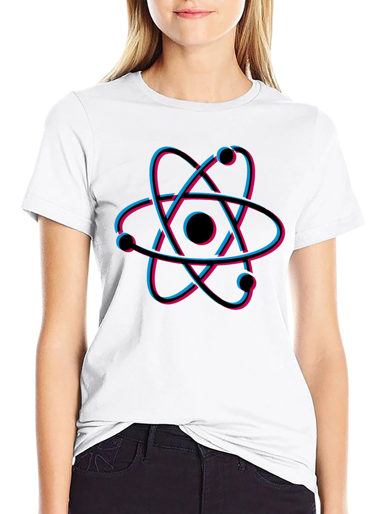 Atom Graphic Tee - Science T-Shirt