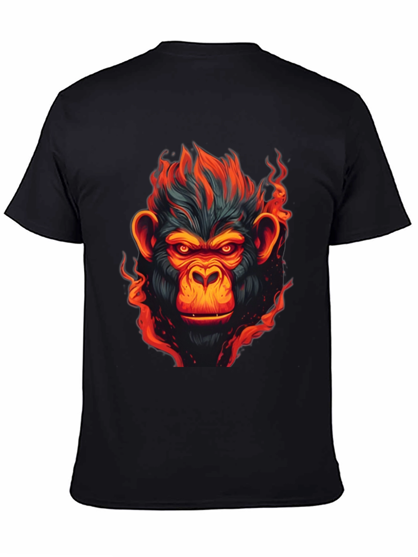 Fiery Ape Graphic T-Shirt