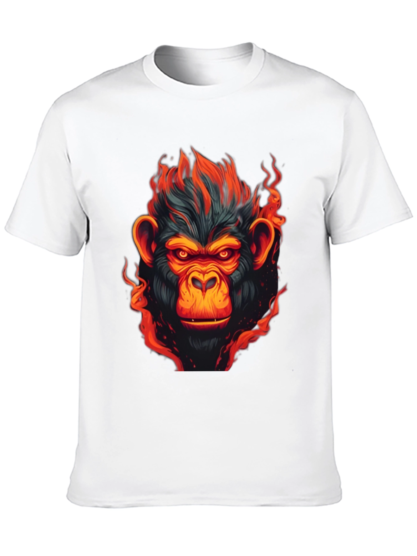 Fiery Ape Graphic T-Shirt