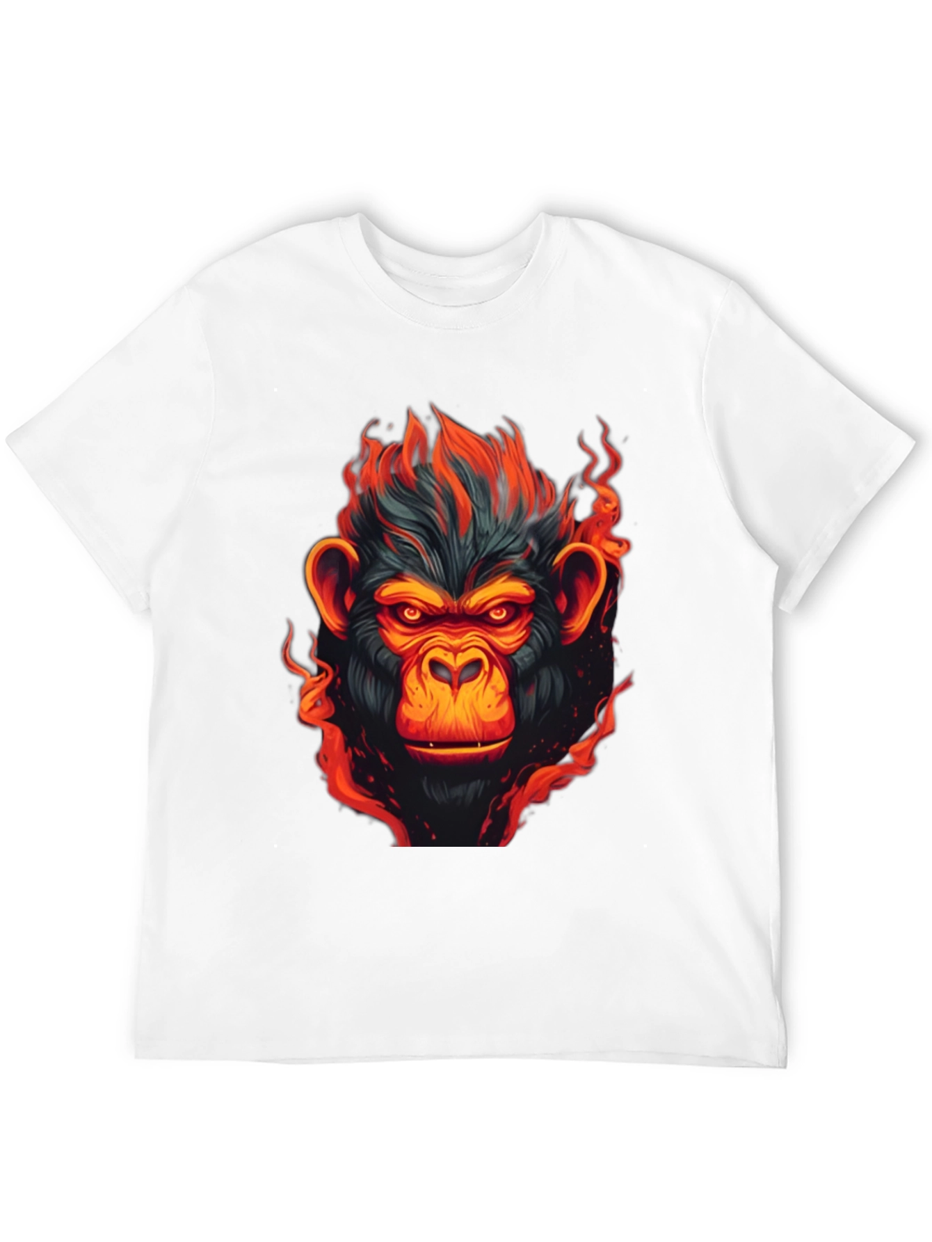 Fiery Ape Graphic T-Shirt