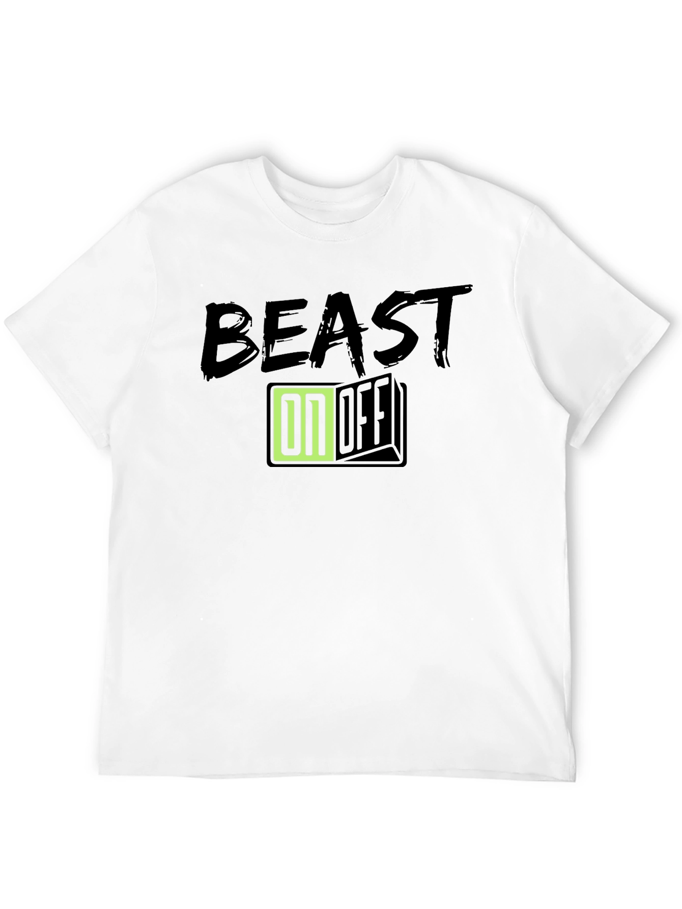 Beast On/Off Graphic Tee - Black