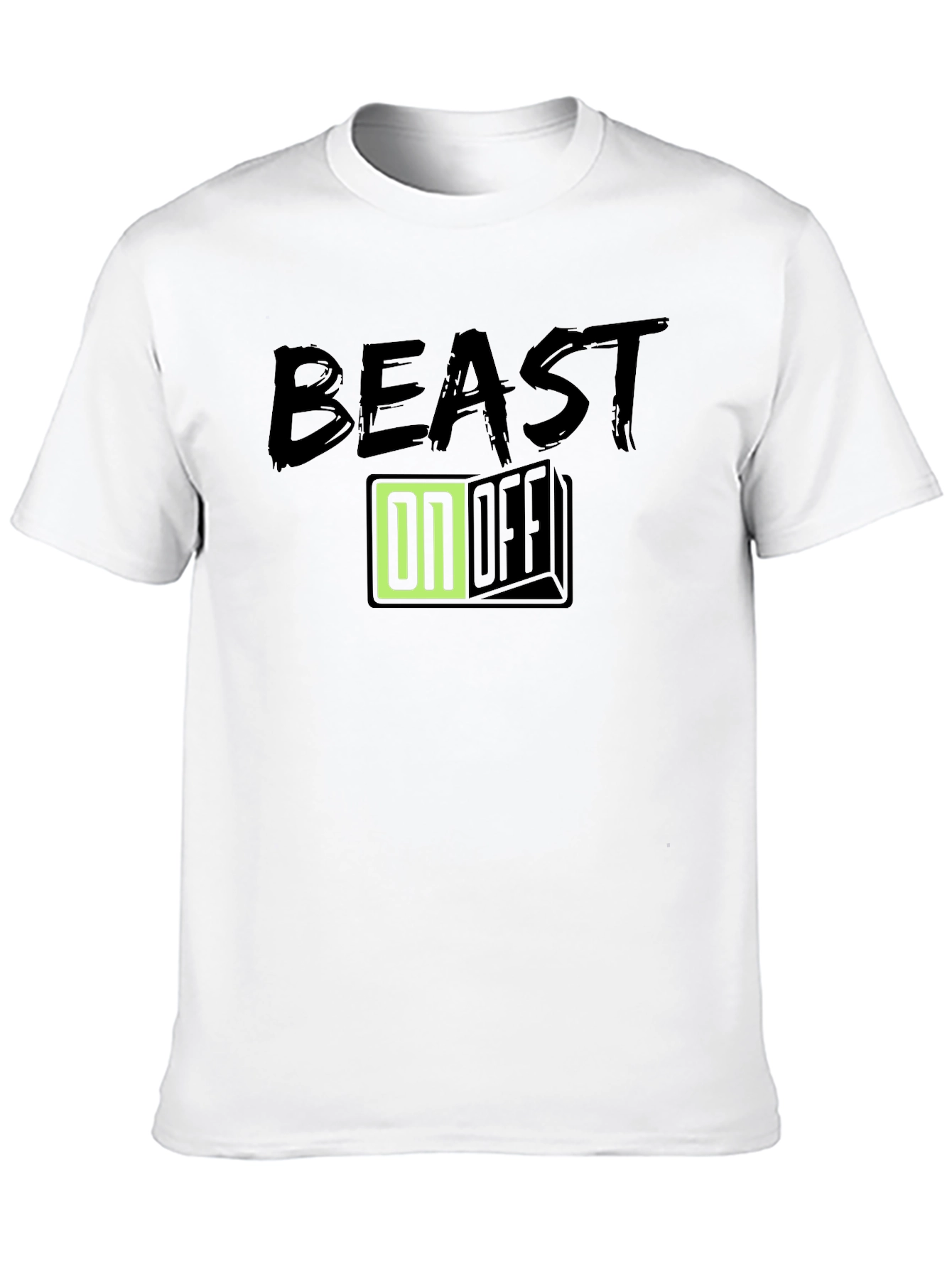 Beast On/Off Graphic Tee - Black