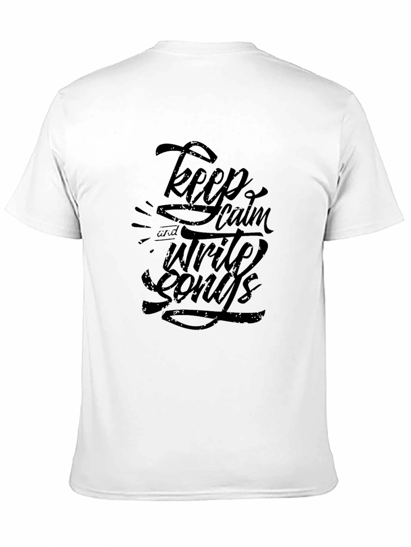 Keep Calm and Write Songs Graphic Tee