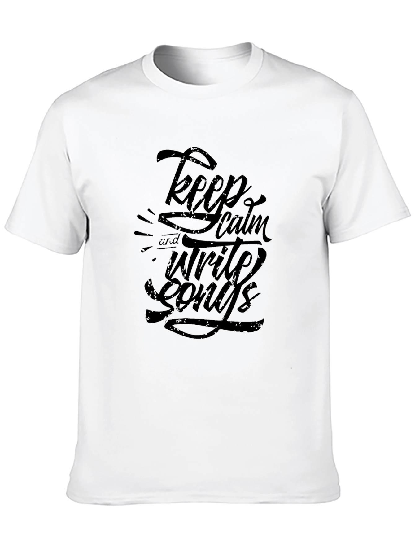 Keep Calm and Write Songs Graphic Tee