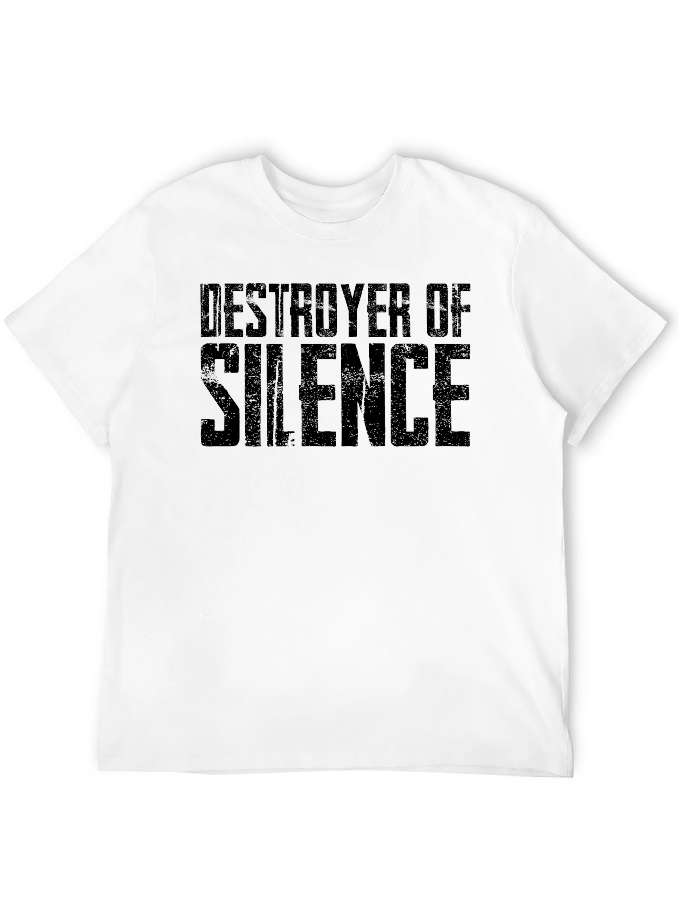 Destroyer of Silence Black Graphic Tee
