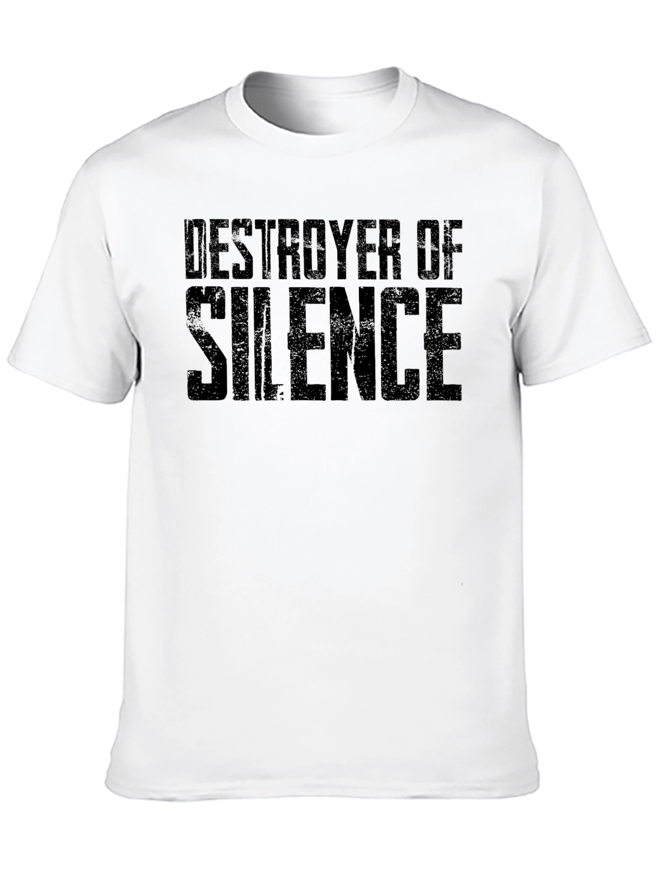 Destroyer of Silence Black Graphic Tee
