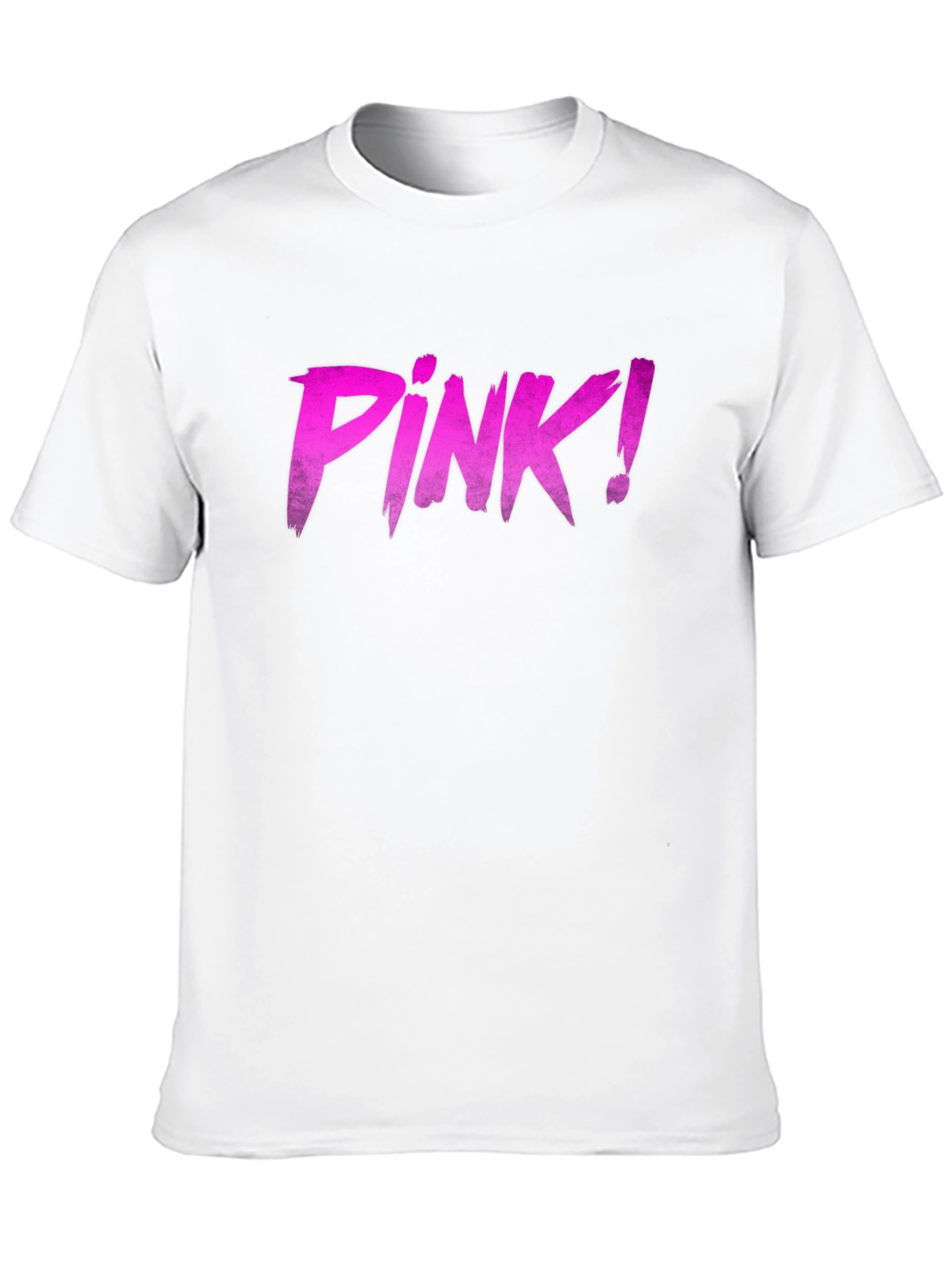 Pink! Graphic T-Shirt - Bold and Stylish Black Tee