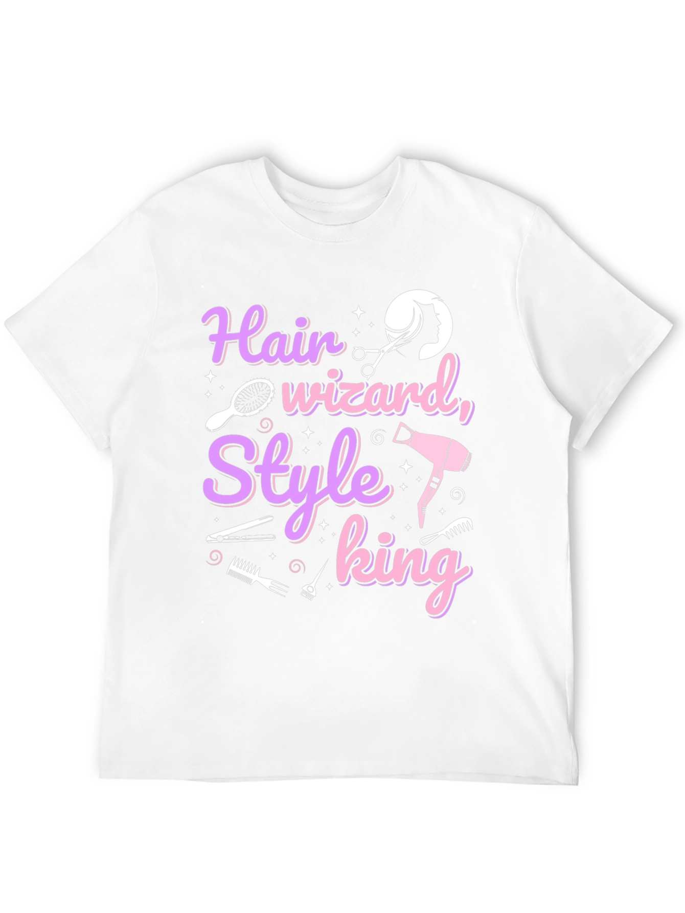 Hair Wizard Style King Tee