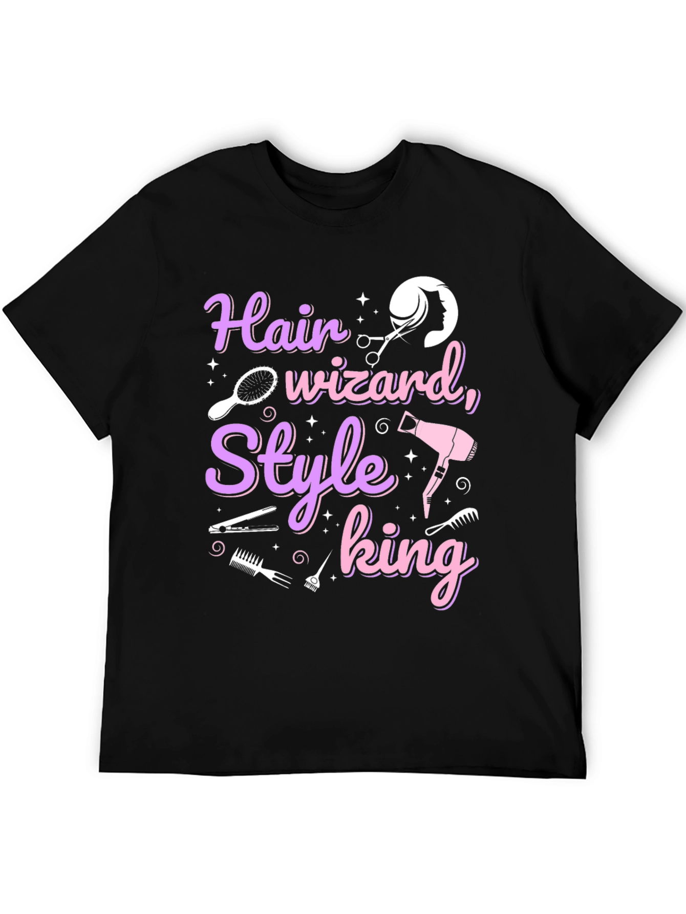 Hair Wizard Style King Tee