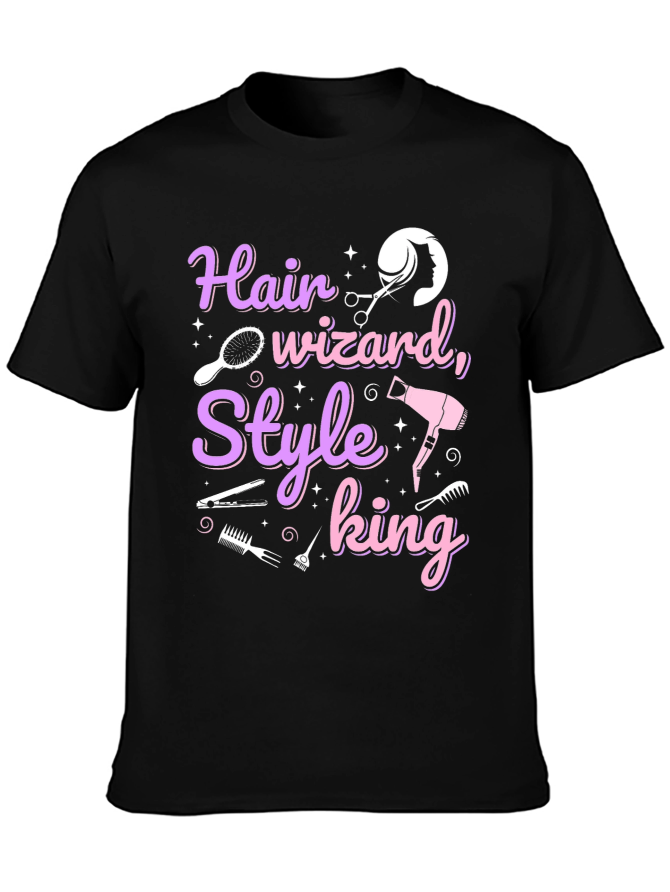 Hair Wizard Style King Tee