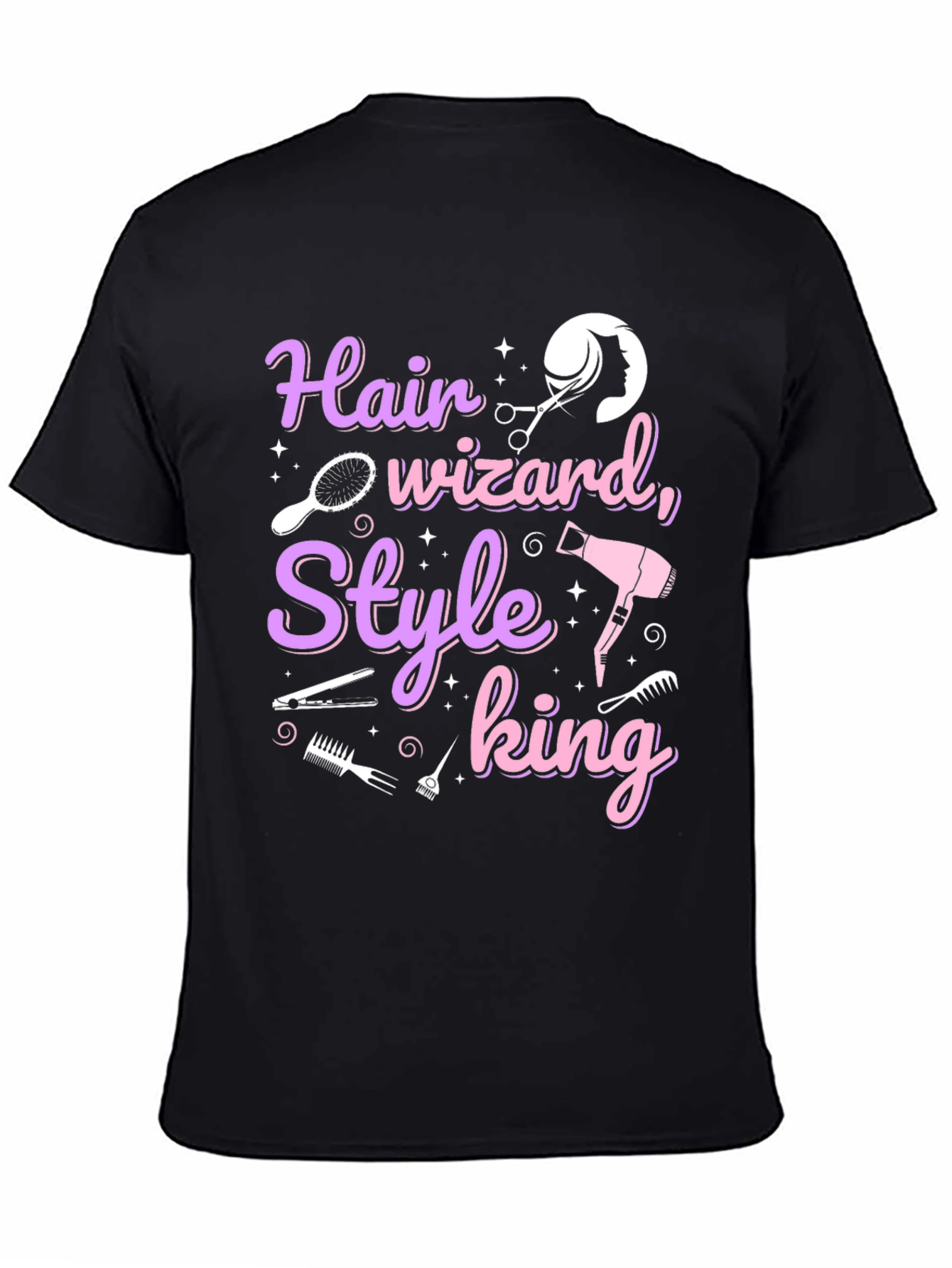 Hair Wizard Style King Tee
