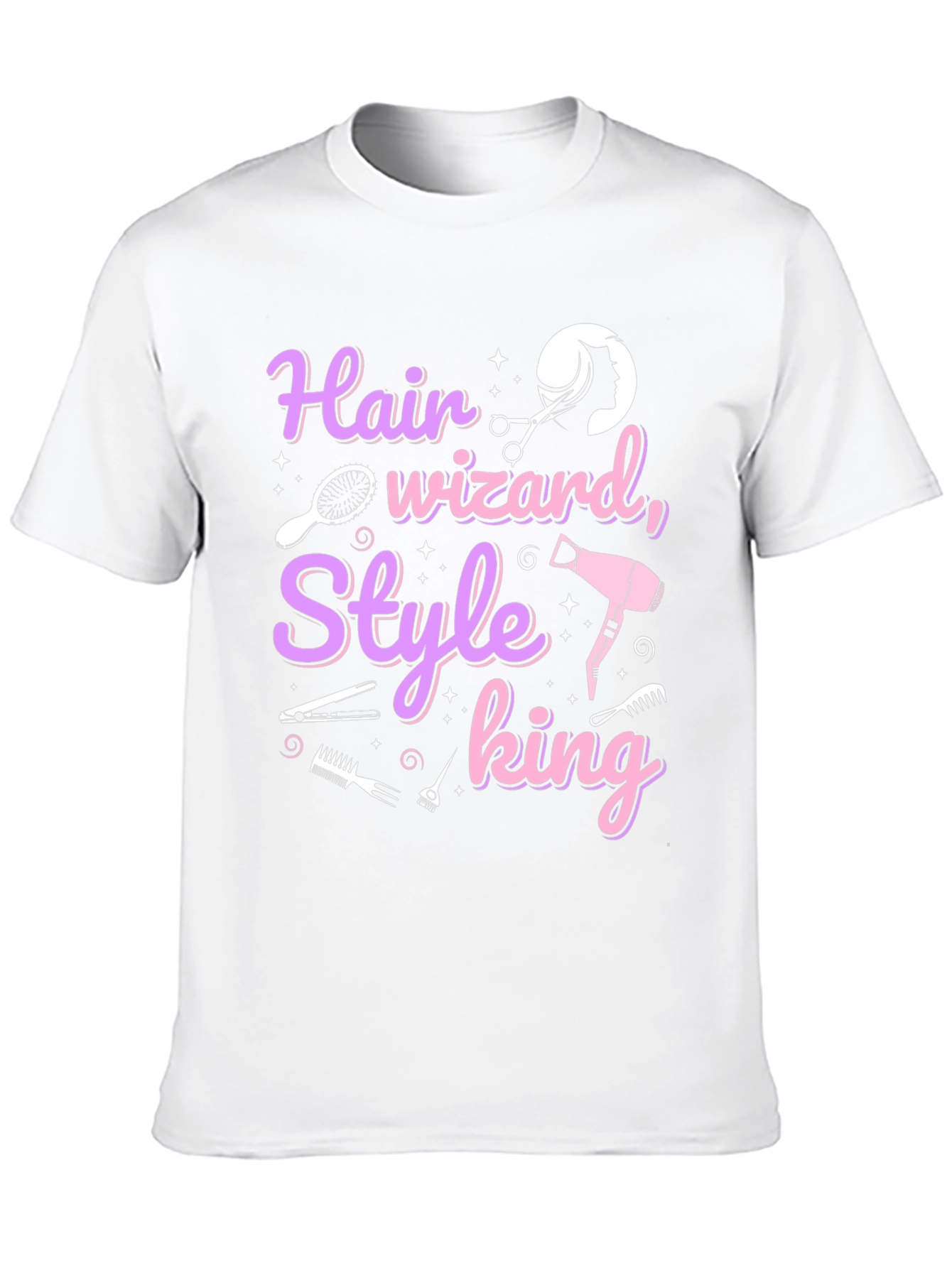 Hair Wizard Style King Tee
