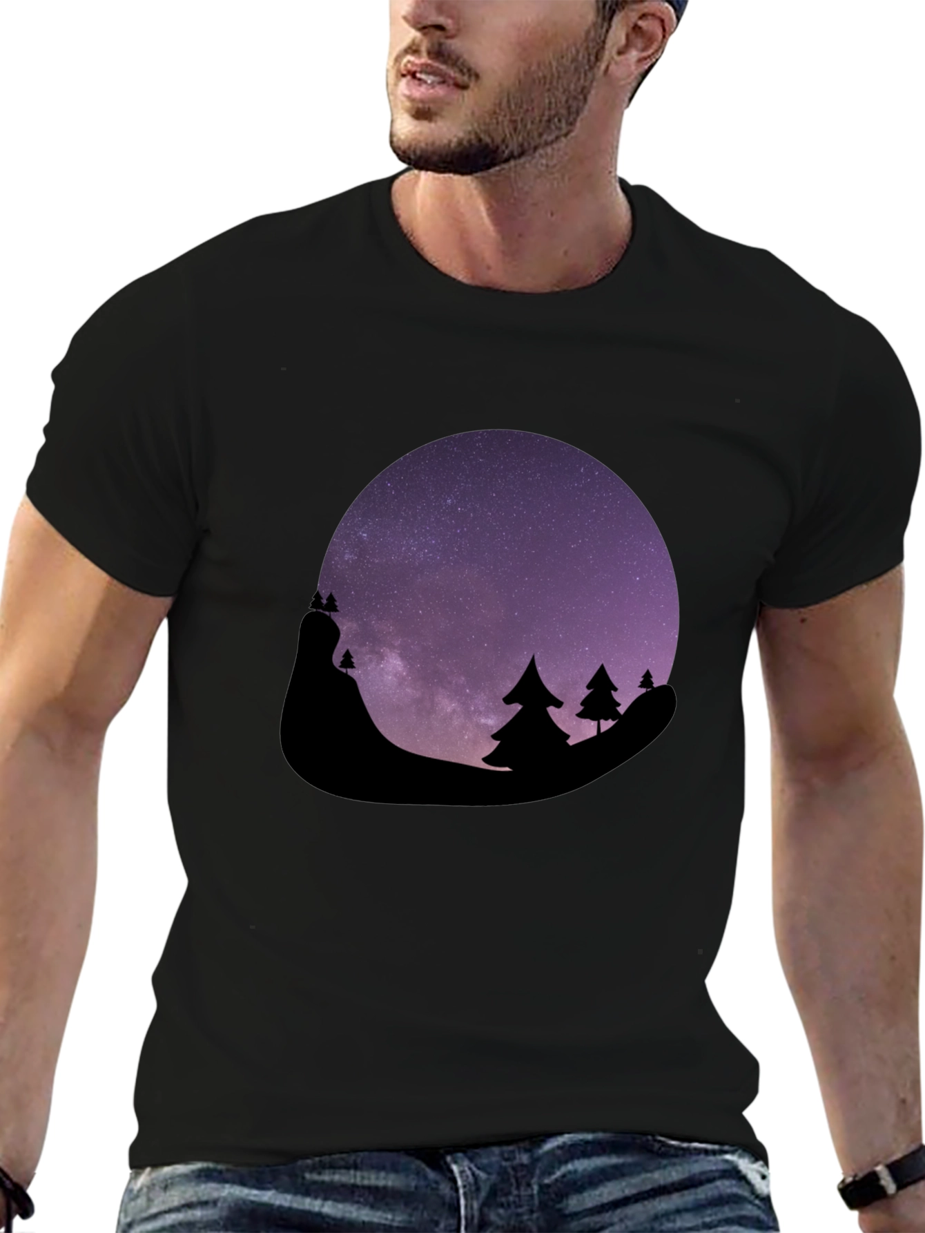 Night Sky Silhouette Tee