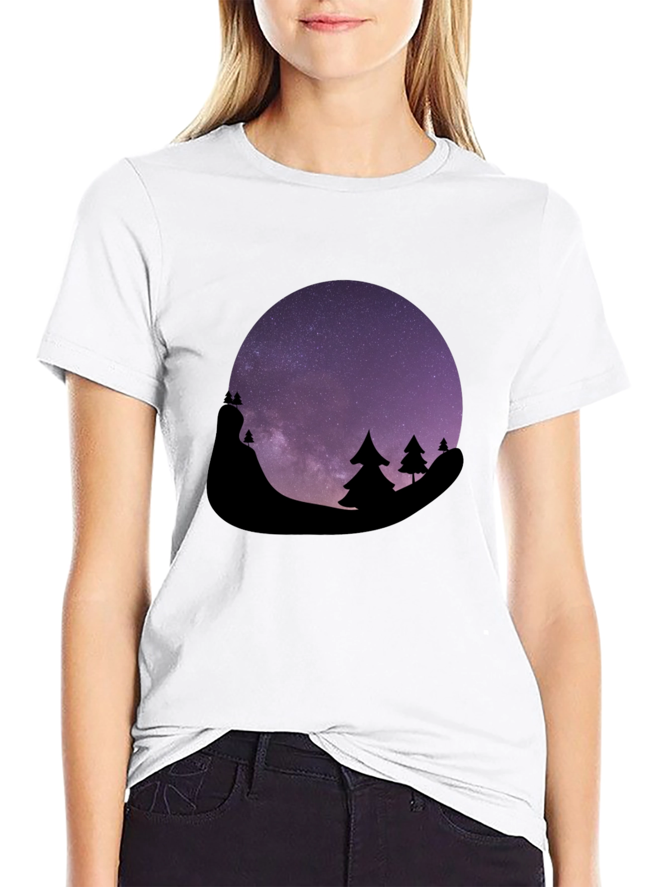 Night Sky Silhouette Tee