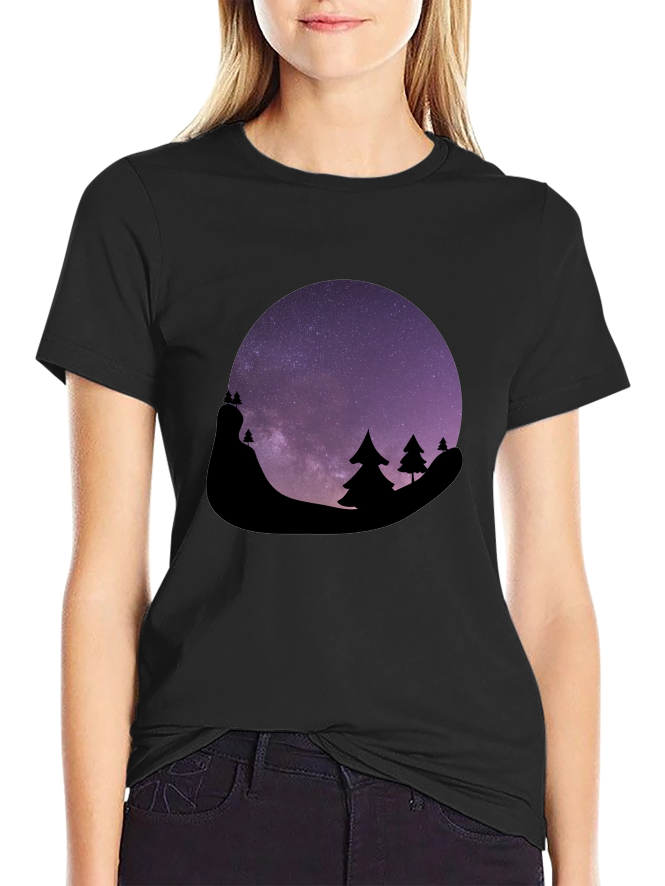 Night Sky Silhouette Tee