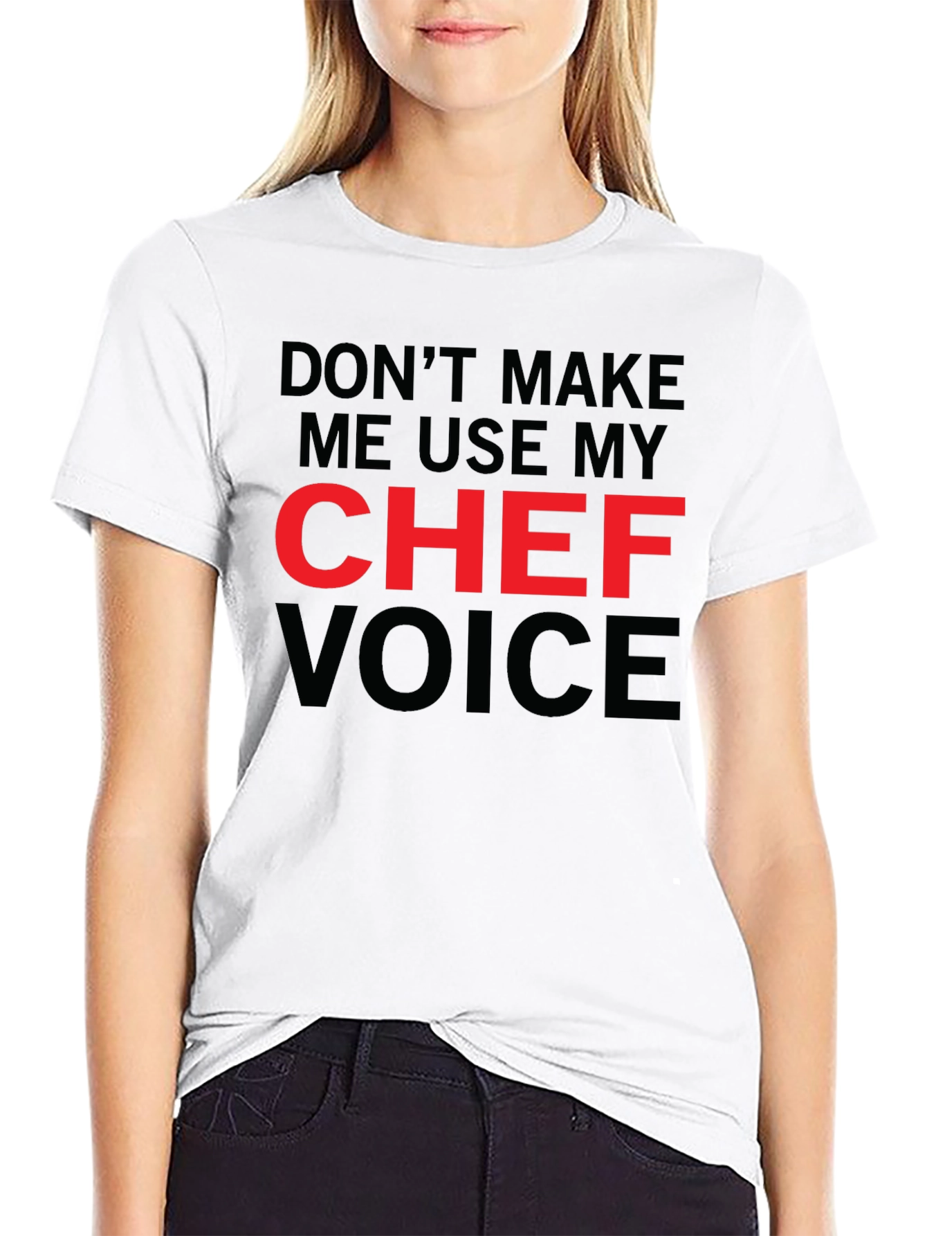 Chef Voice T-Shirt - Funny Cook Apparel
