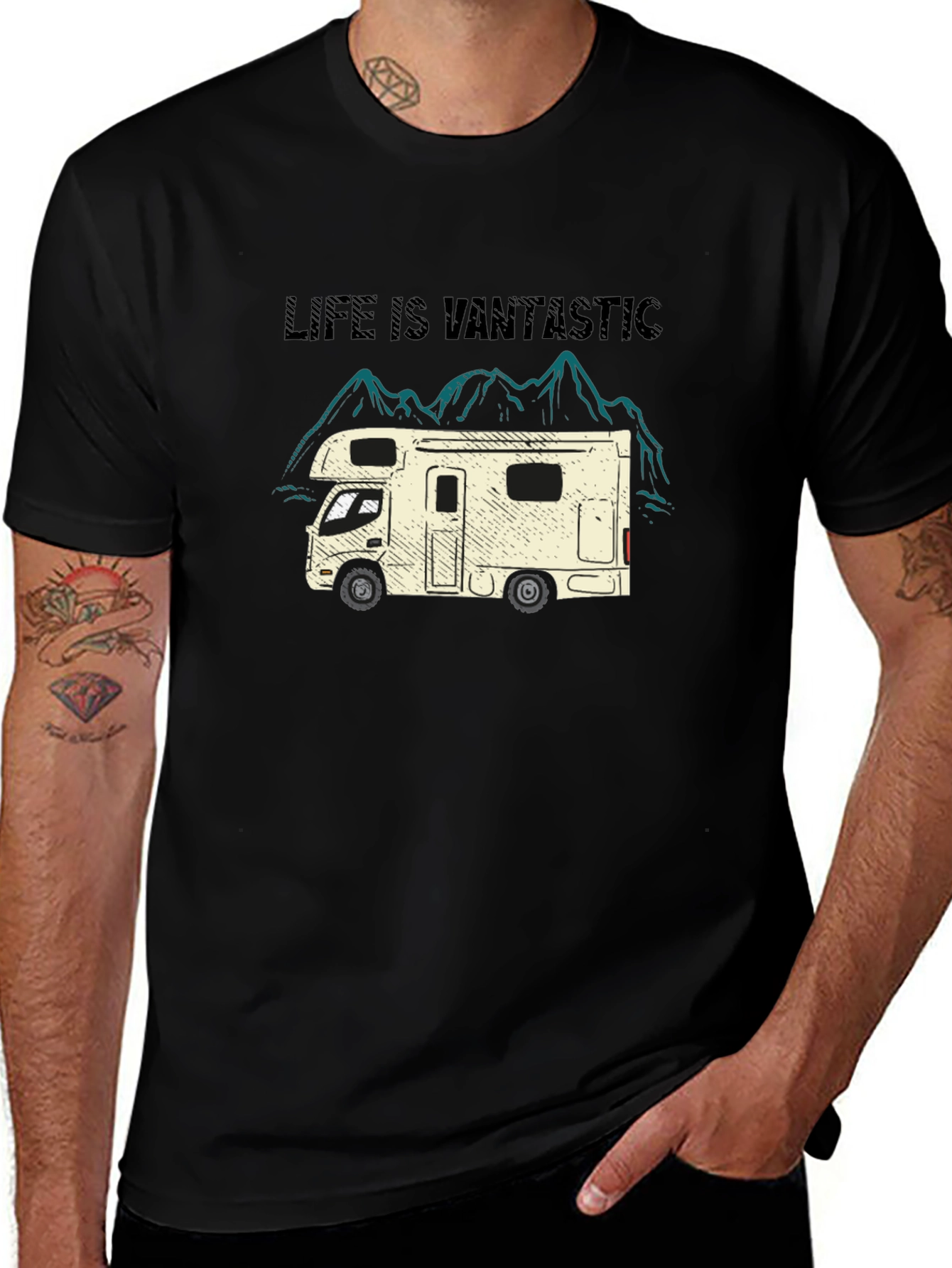 Life Is Vantastic Tee - Camping RV T-Shirt