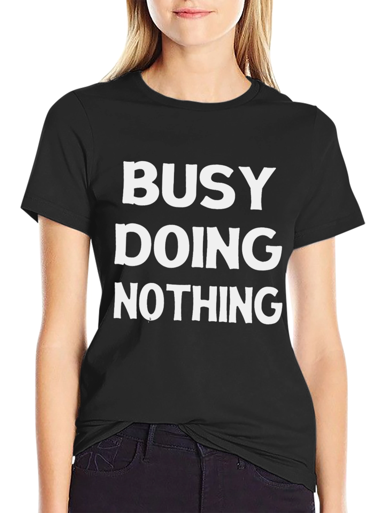 Busy Doing Nothing Graphic Tee