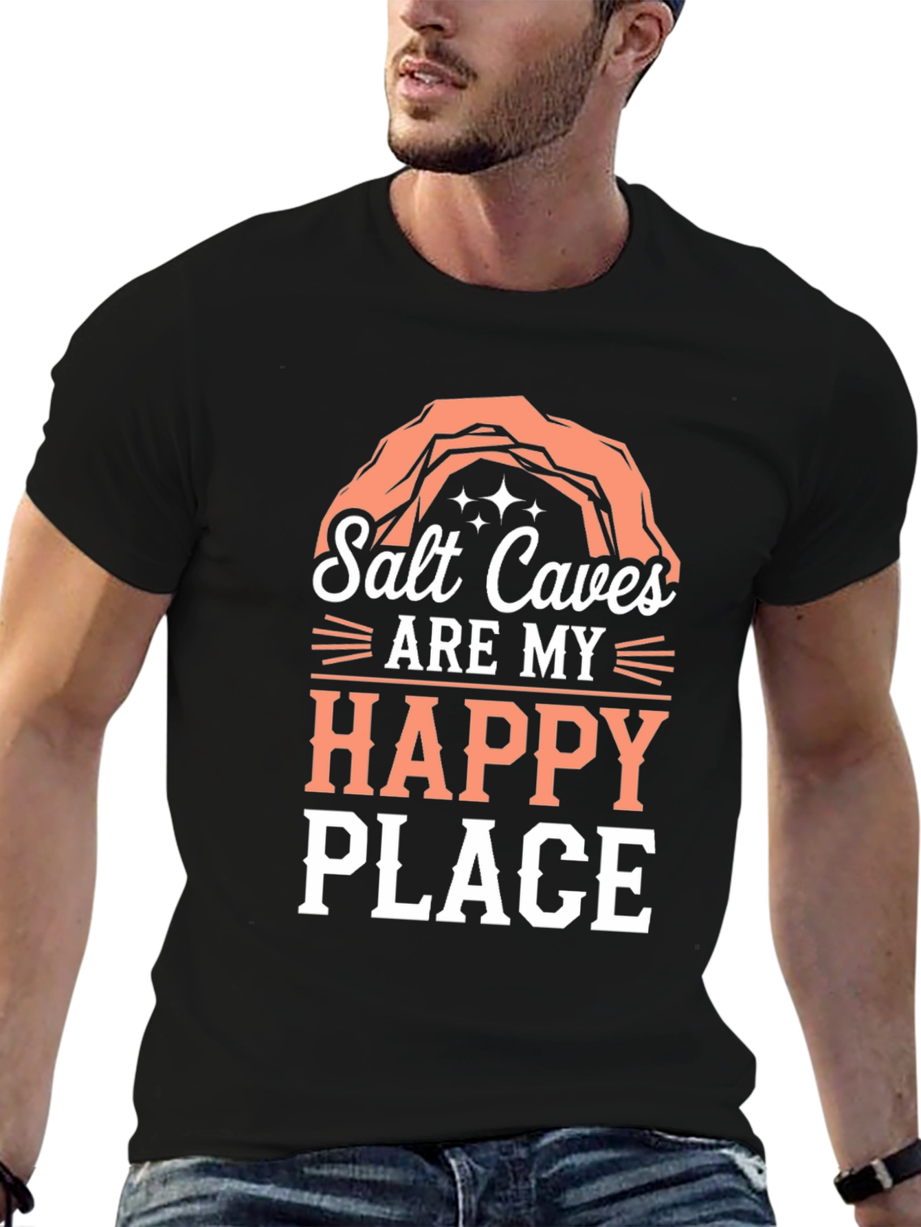 Salt Caves Happy Place T-Shirt
