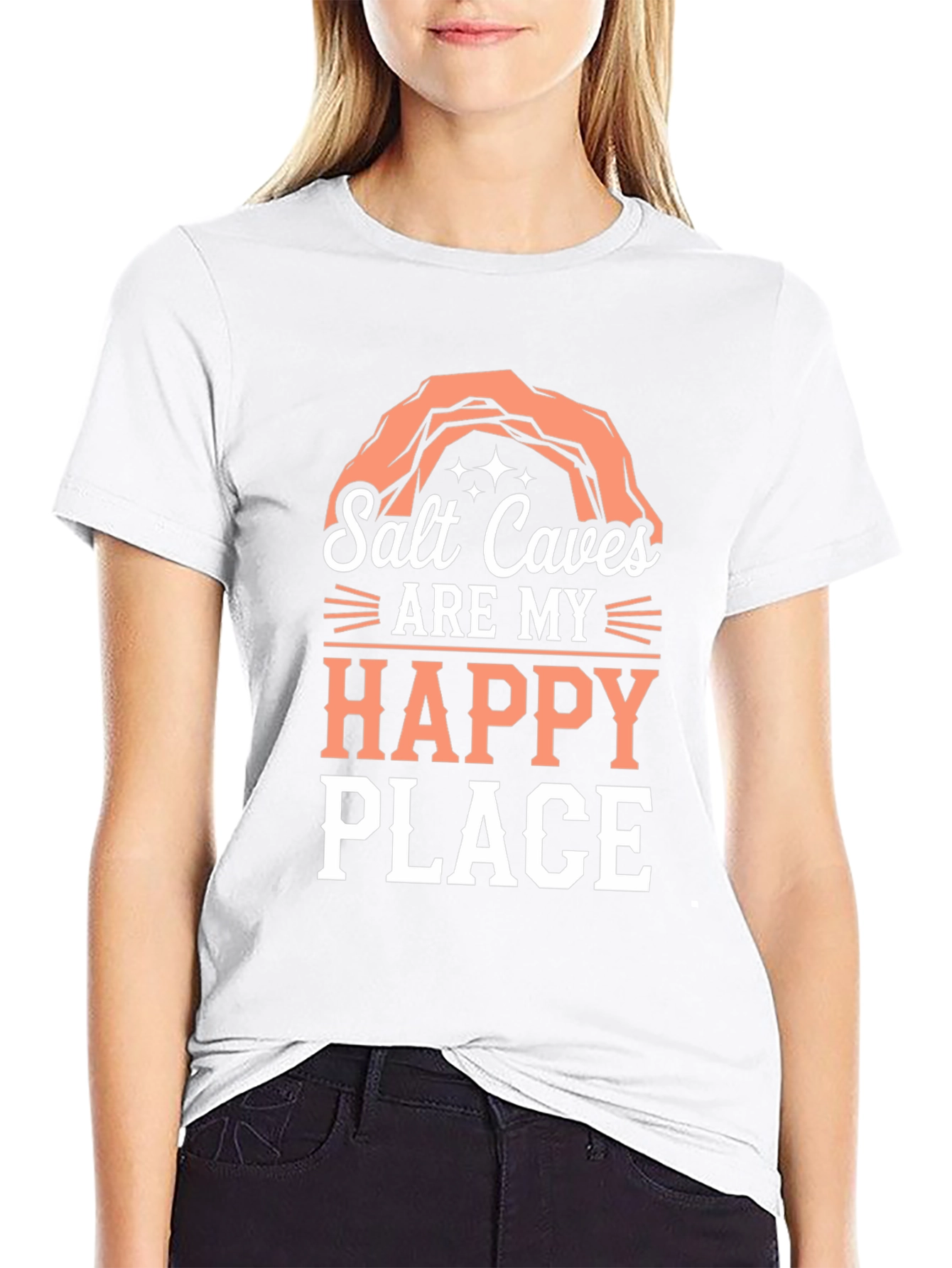Salt Caves Happy Place T-Shirt