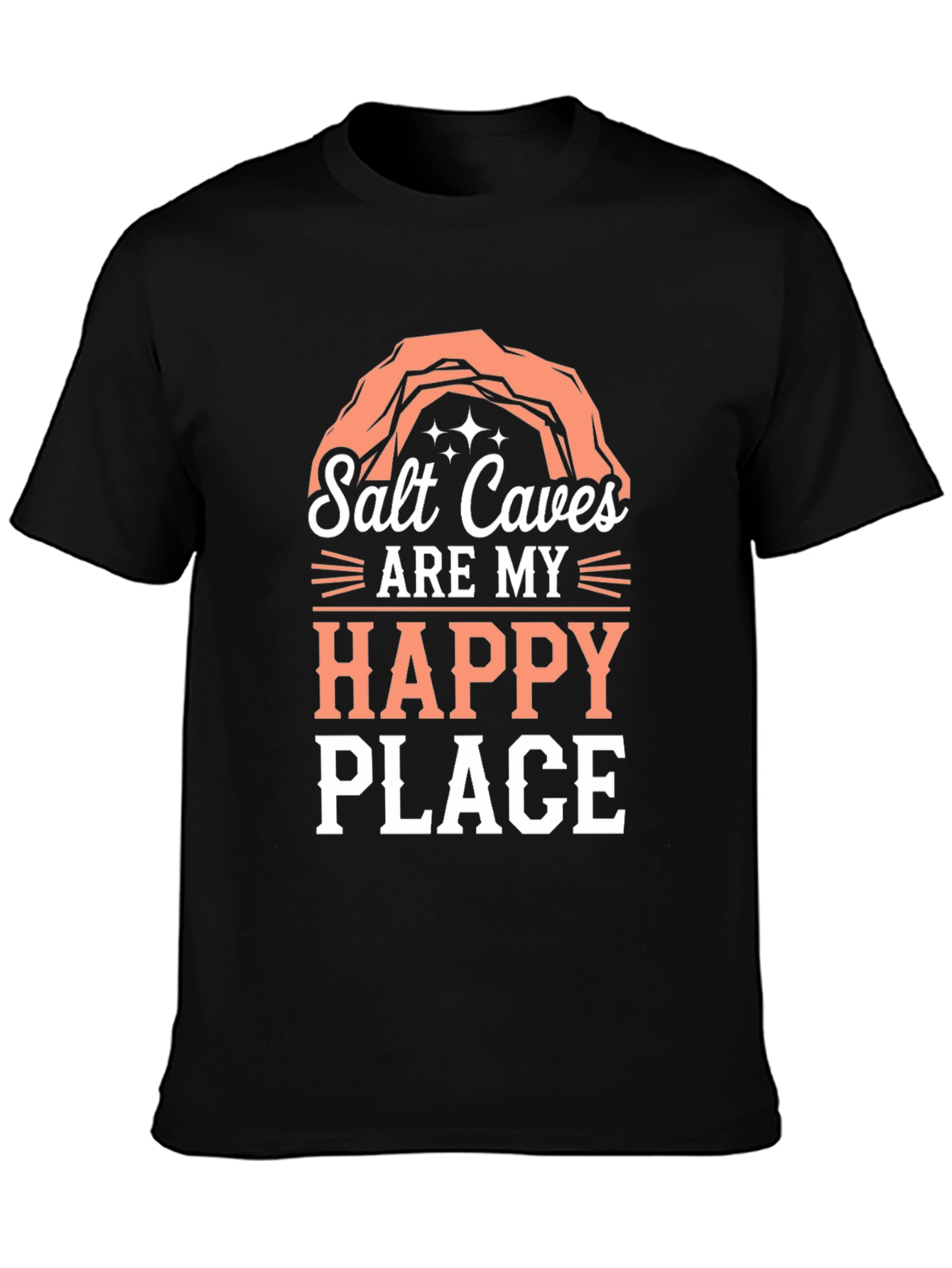 Salt Caves Happy Place T-Shirt