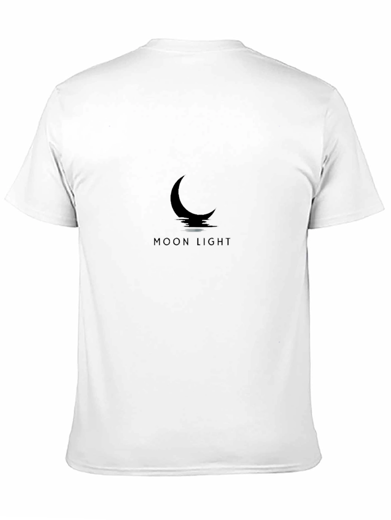 Moonlight Graphic Black T-Shirt