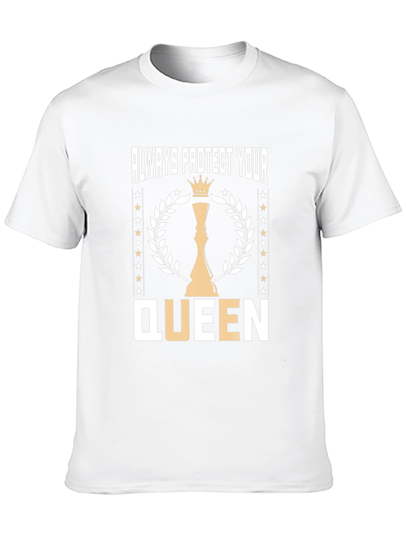 Protect Your Queen Chess Graphic T-Shirt
