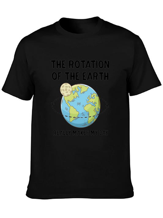 Earth Rotation T-Shirt: Science Makes My Day!