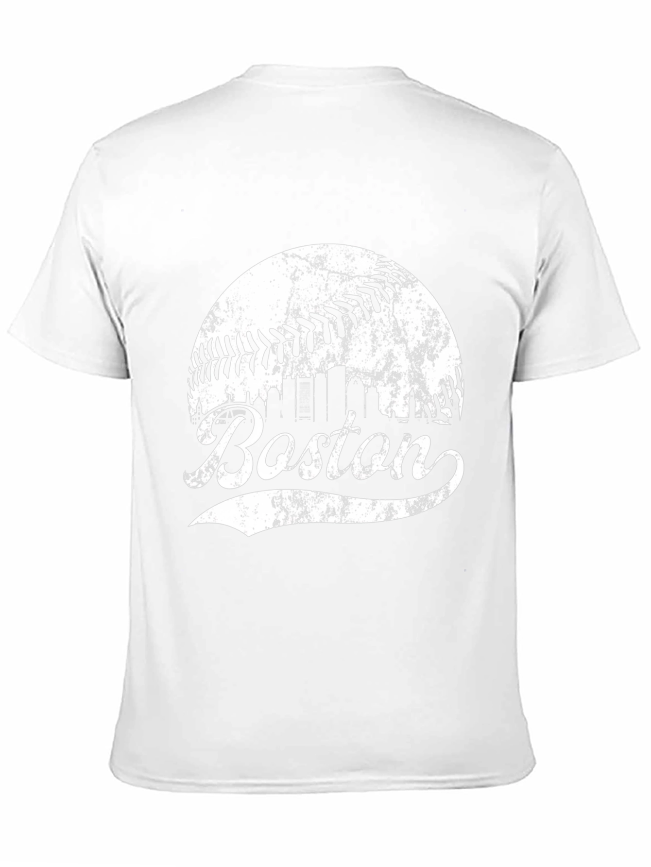 Boston Baseball Skyline Graphic T-Shirt