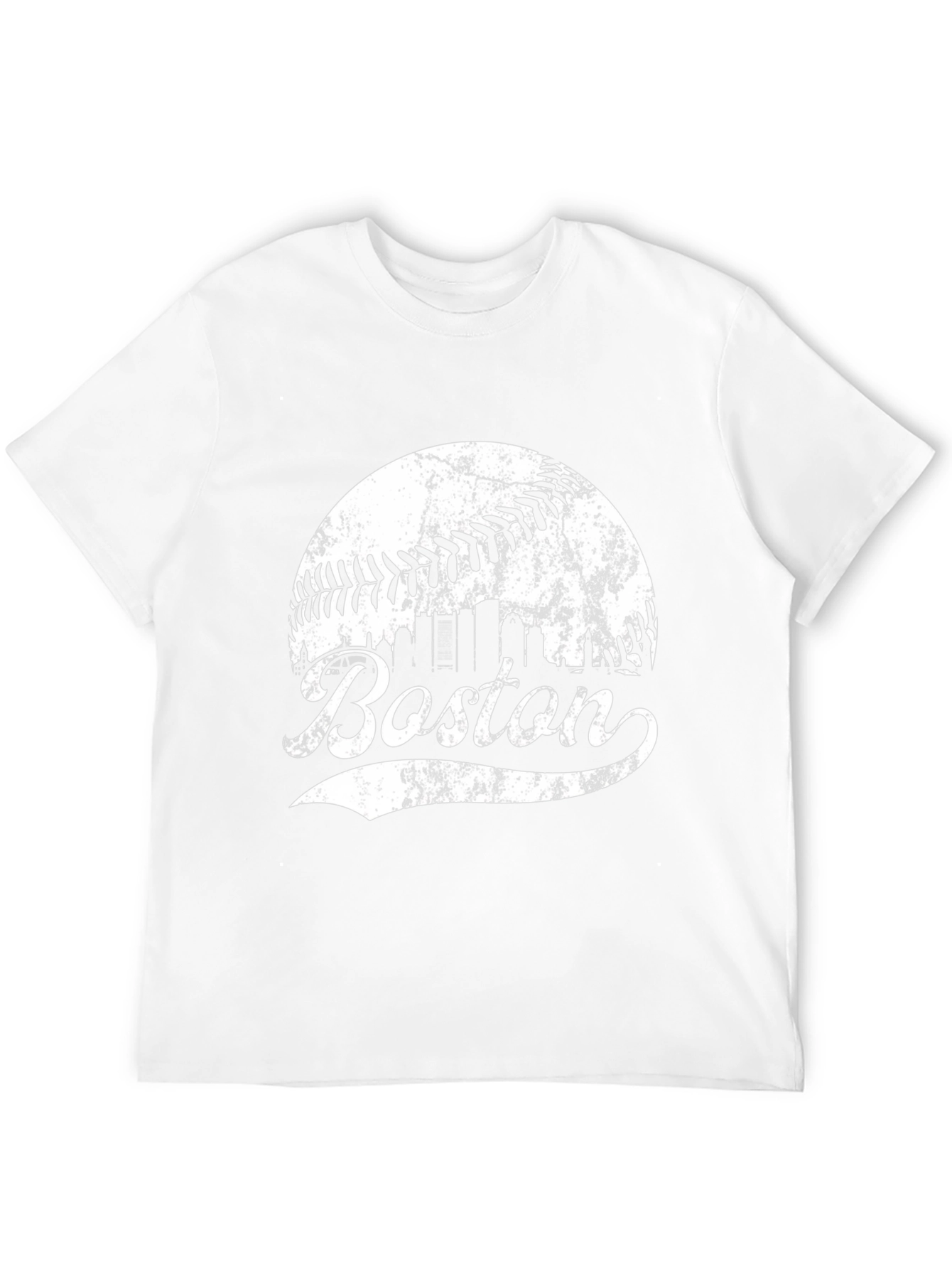Boston Baseball Skyline Graphic T-Shirt