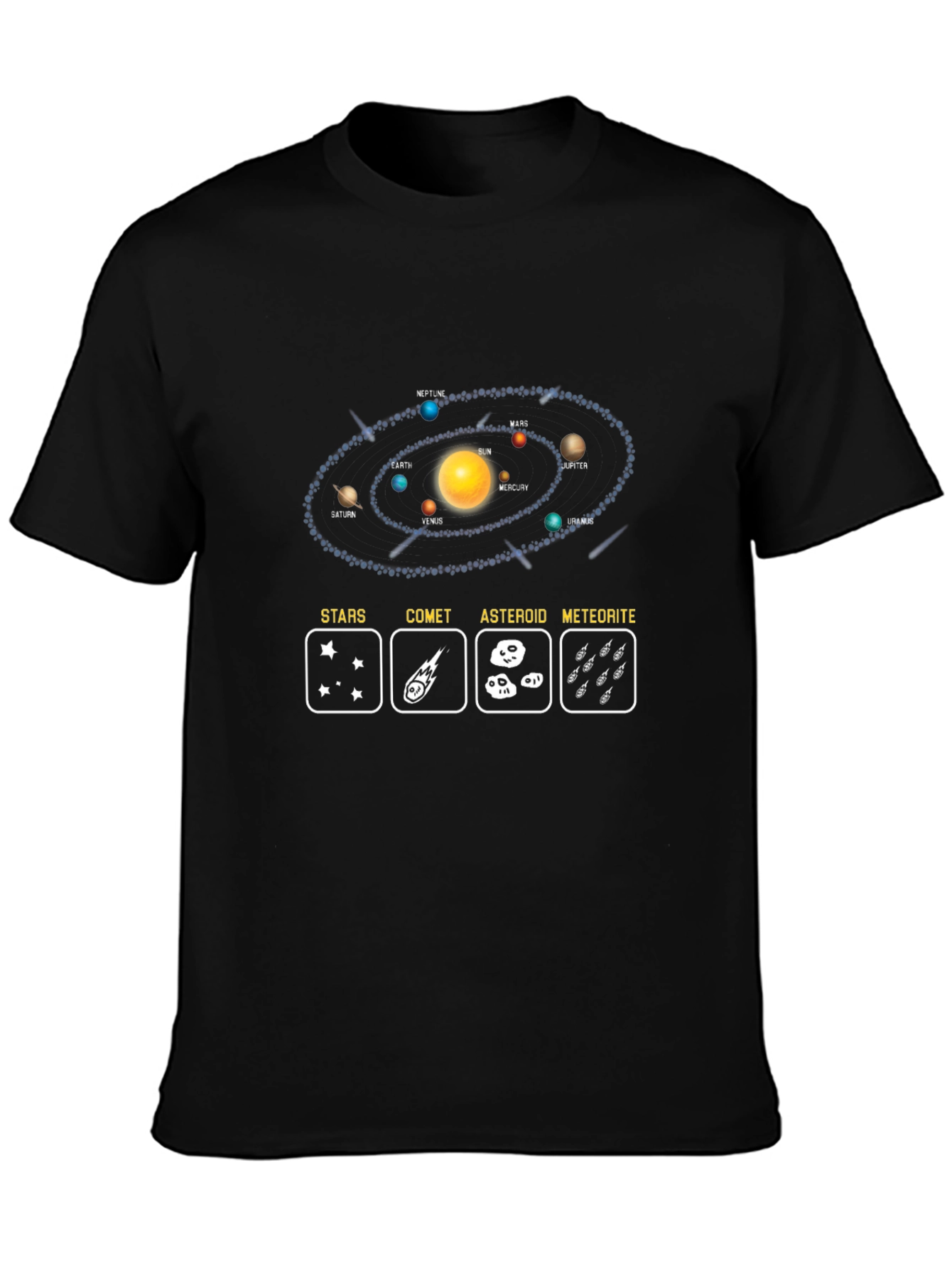 Solar System T-Shirt - Space Science Design