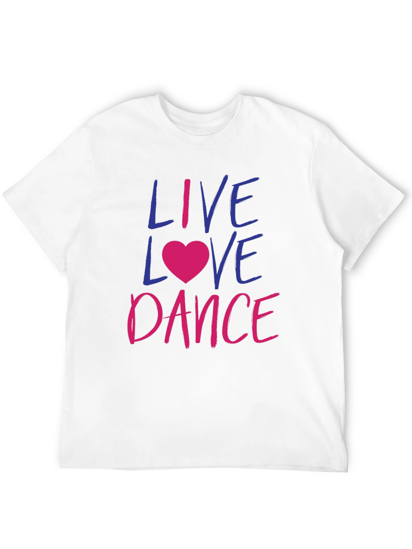 Live Love Dance Graphic Tee Shirt