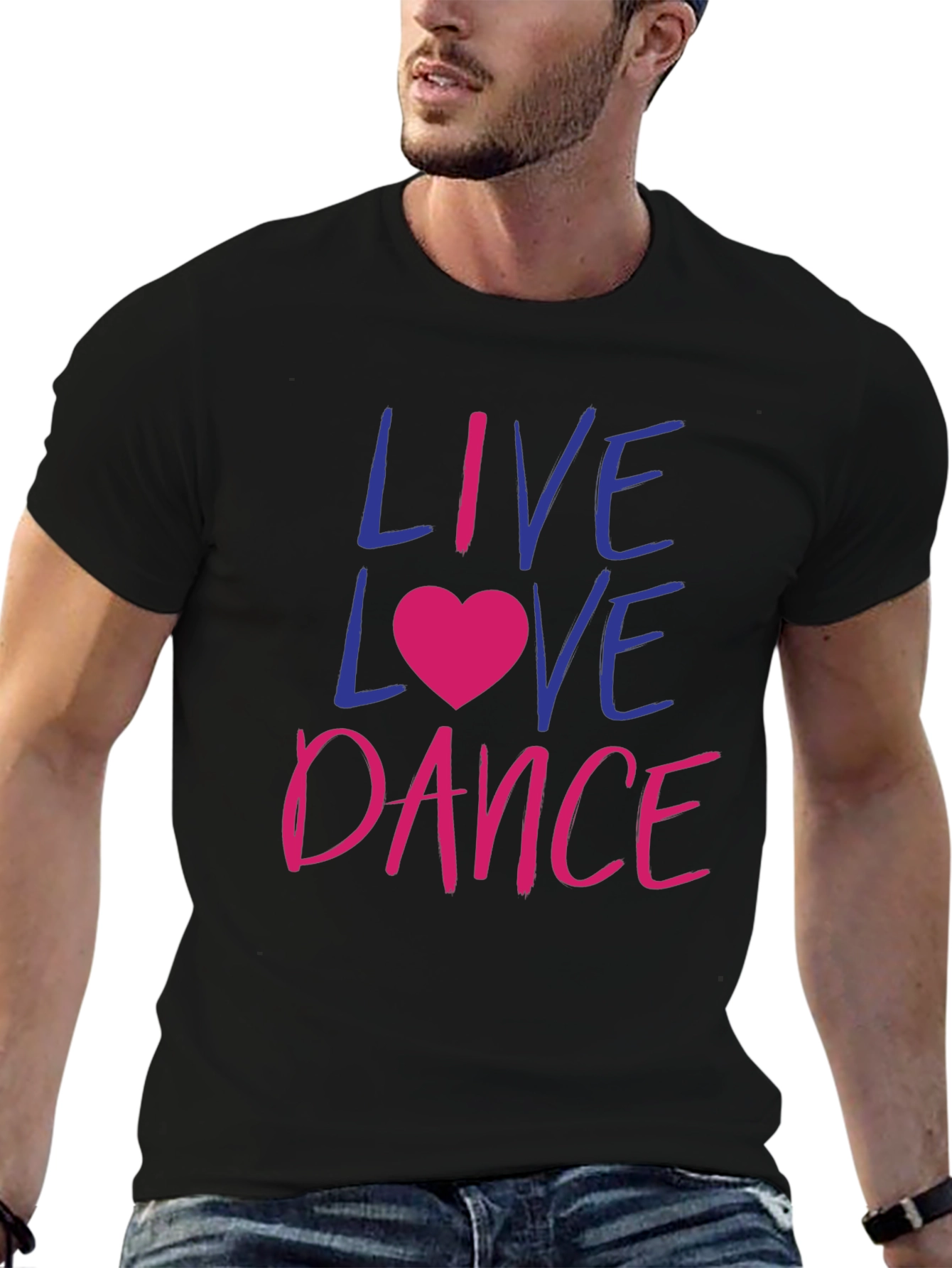 Live Love Dance Graphic Tee Shirt