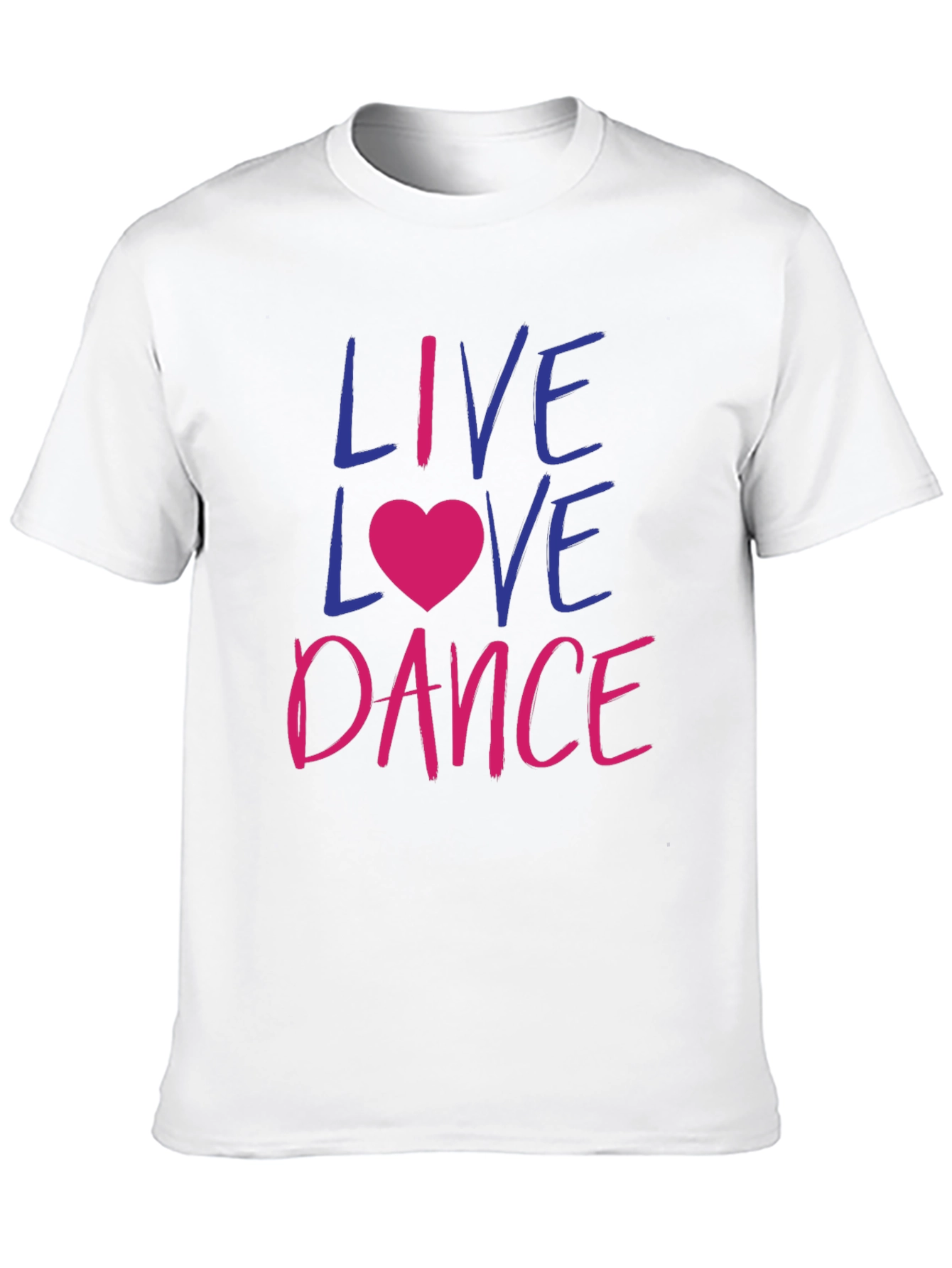 Live Love Dance Graphic Tee Shirt
