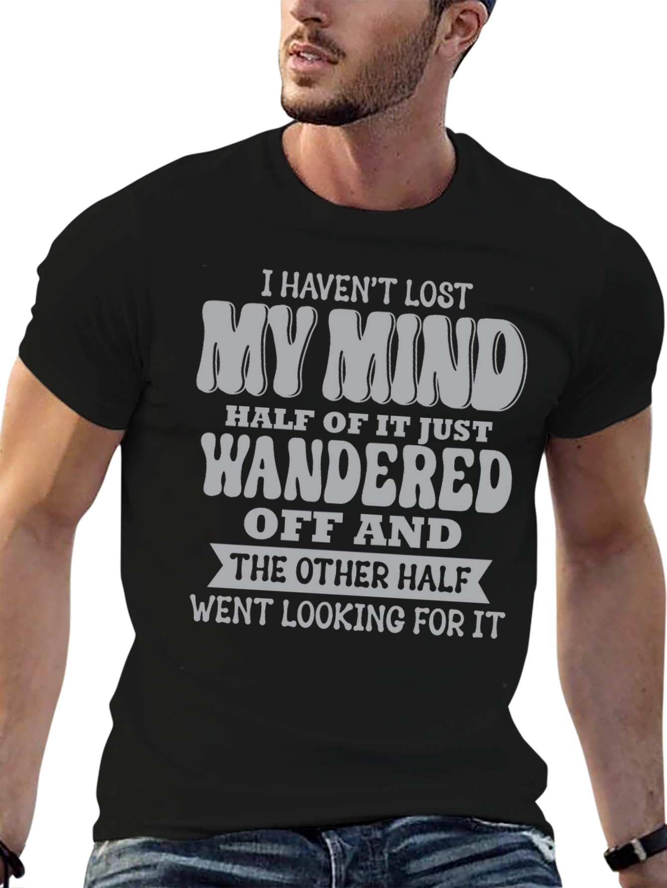 Humorous Lost My Mind Graphic Tee