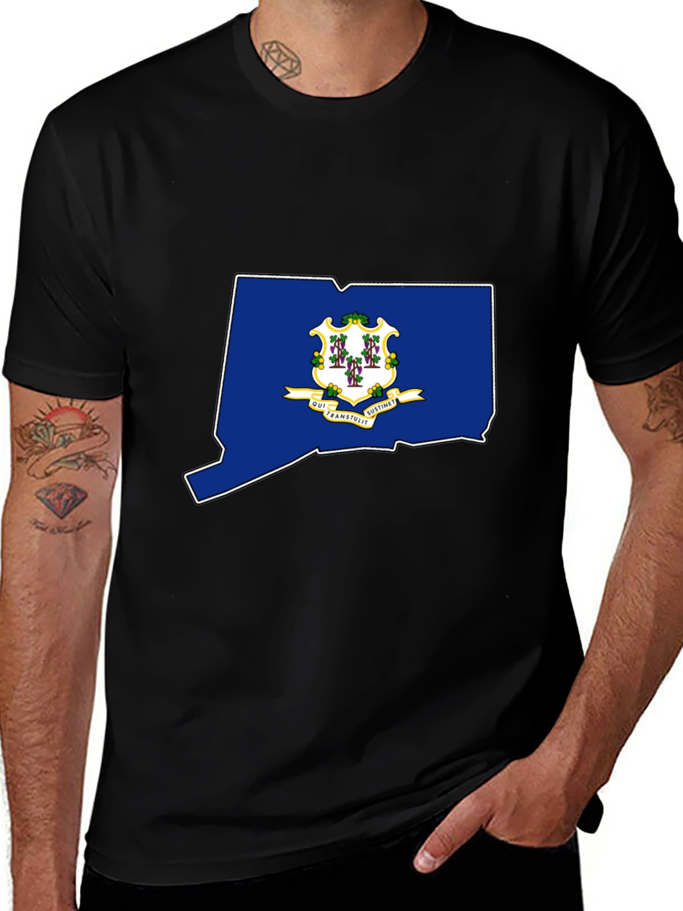 Connecticut State Flag T-Shirt