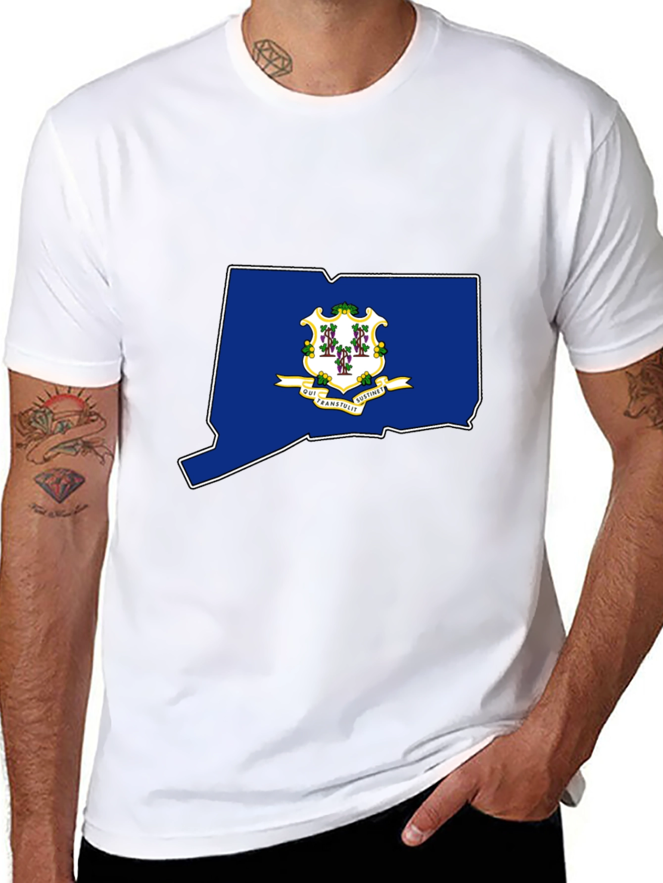 Connecticut State Flag T-Shirt
