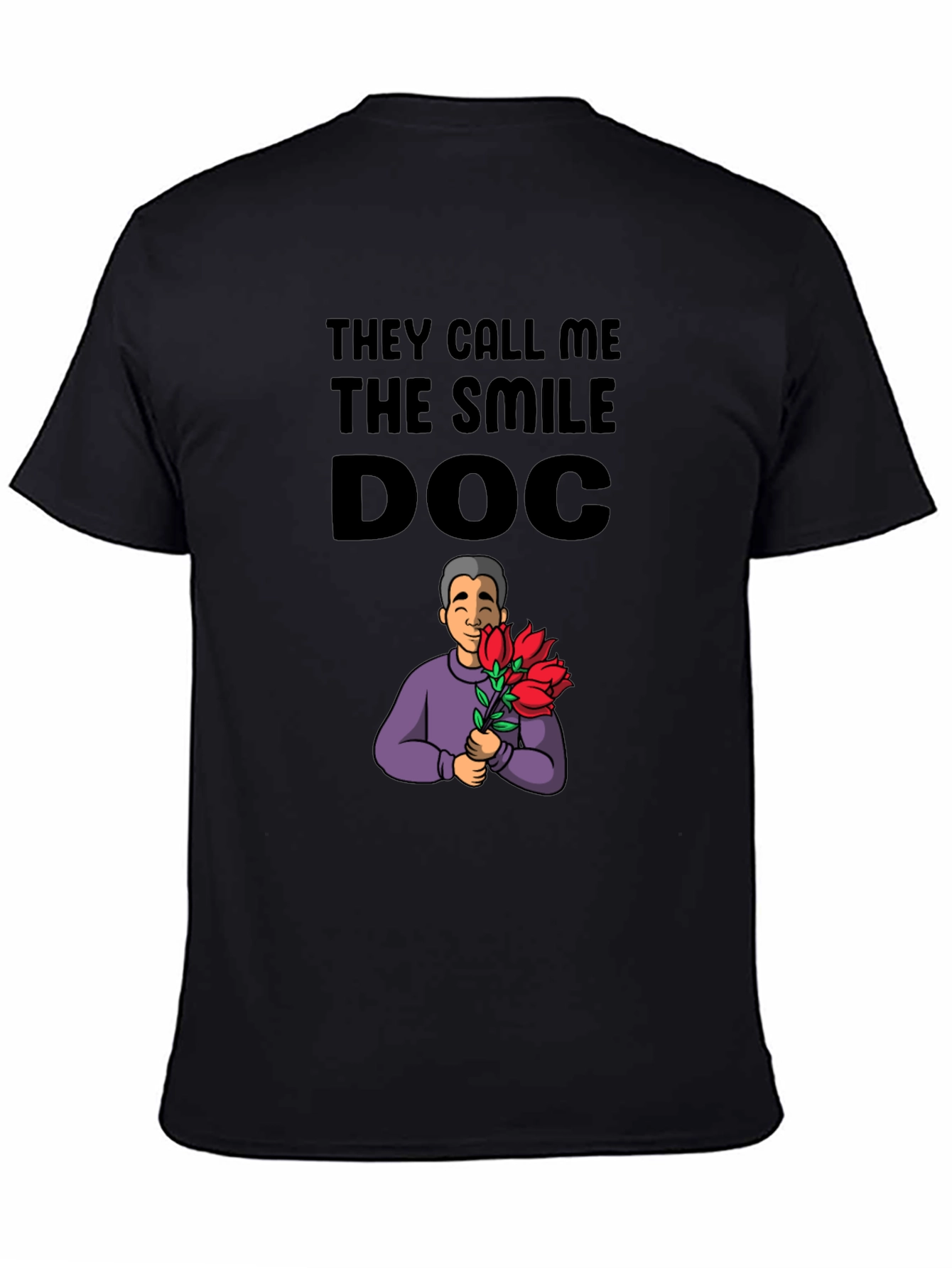 Smile Doc Graphic Tee - Unique Novelty Gift