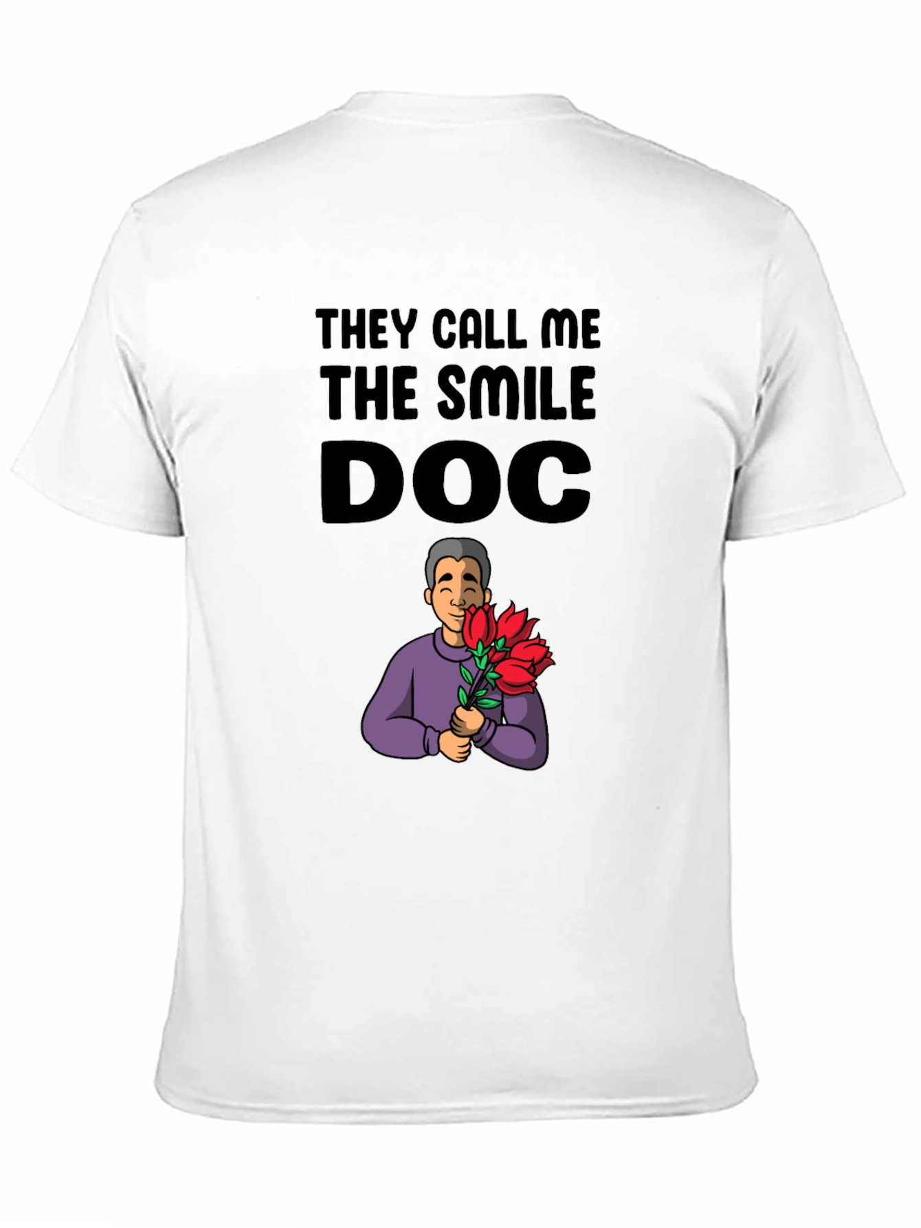Smile Doc Graphic Tee - Unique Novelty Gift