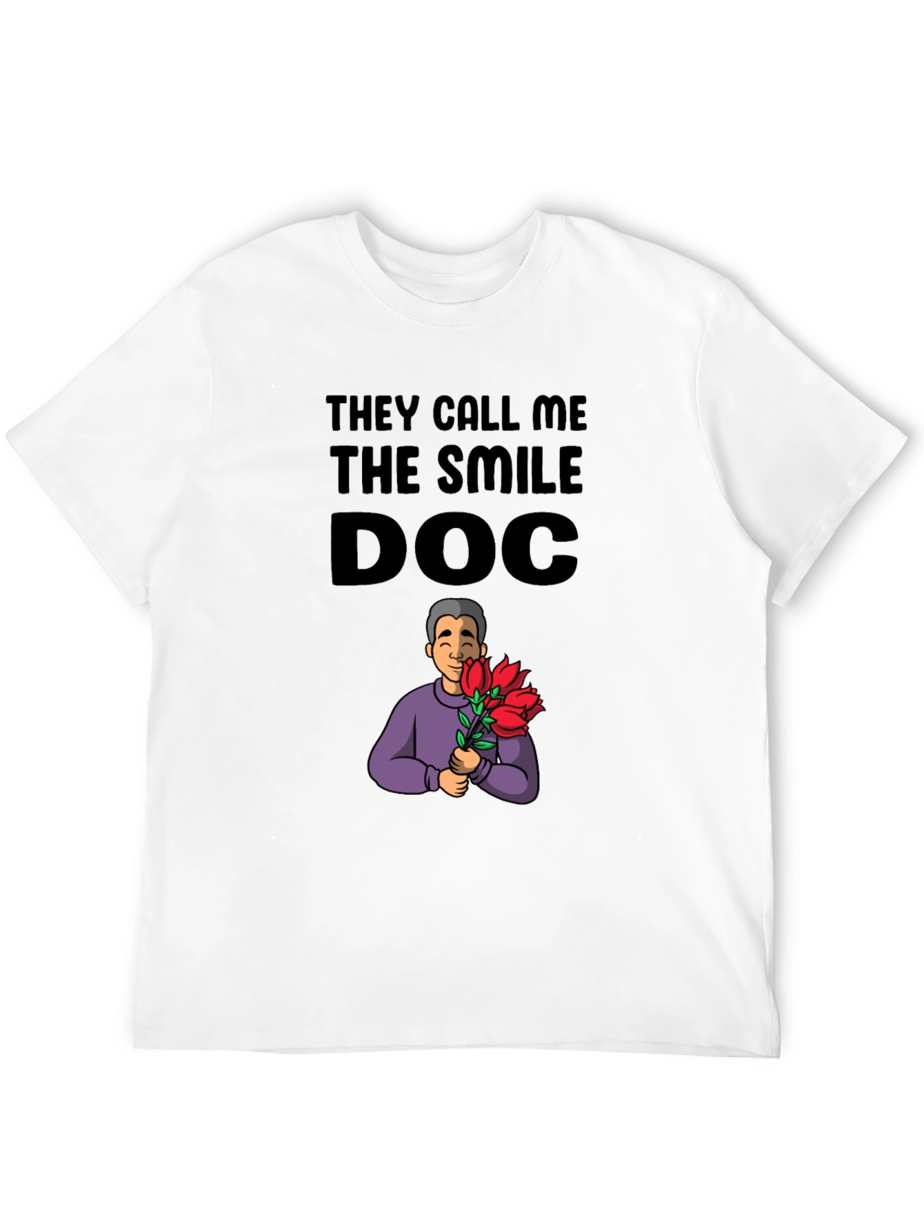 Smile Doc Graphic Tee - Unique Novelty Gift