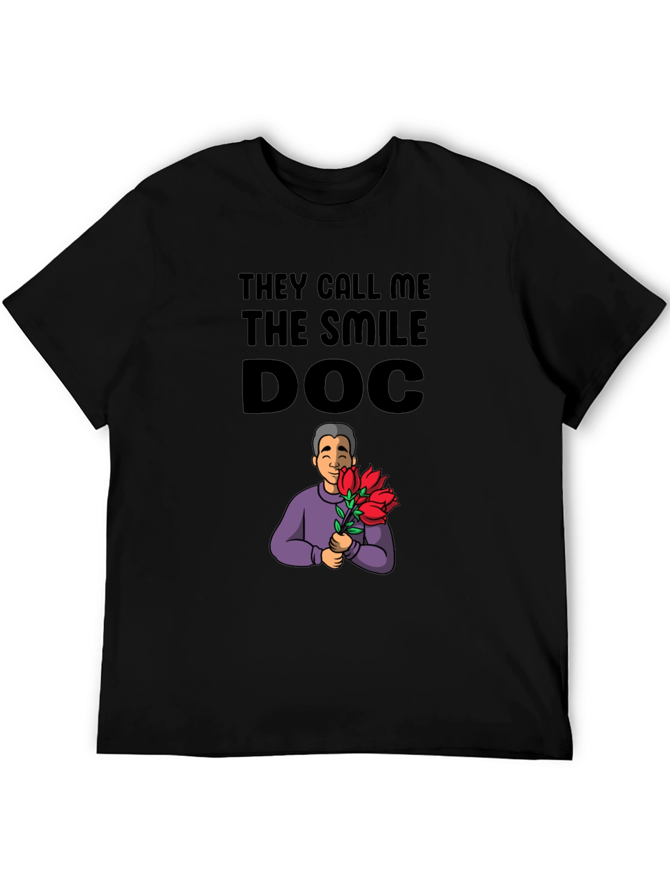 Smile Doc Graphic Tee - Unique Novelty Gift