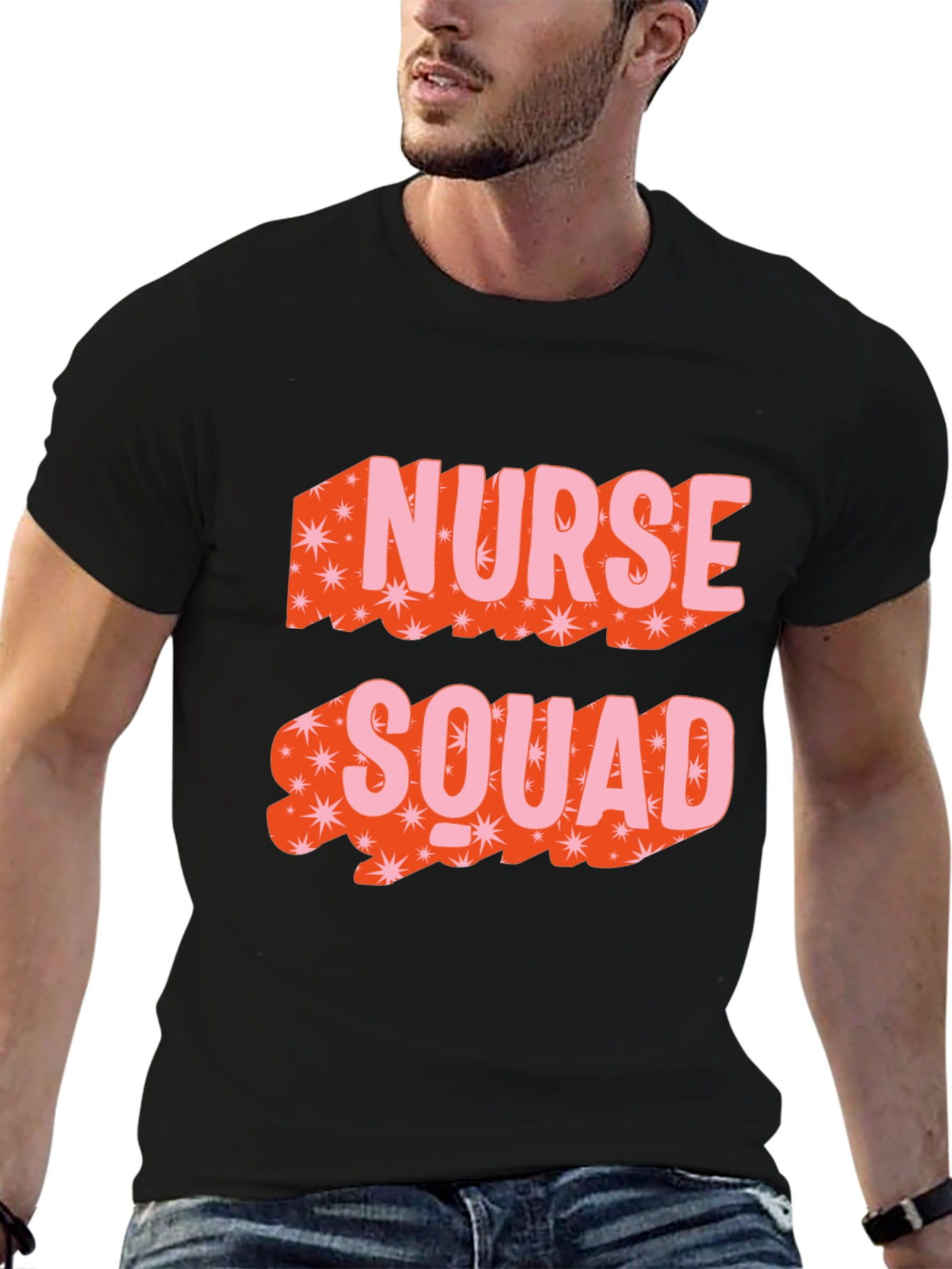 Nurse Squad Graphic T-Shirt